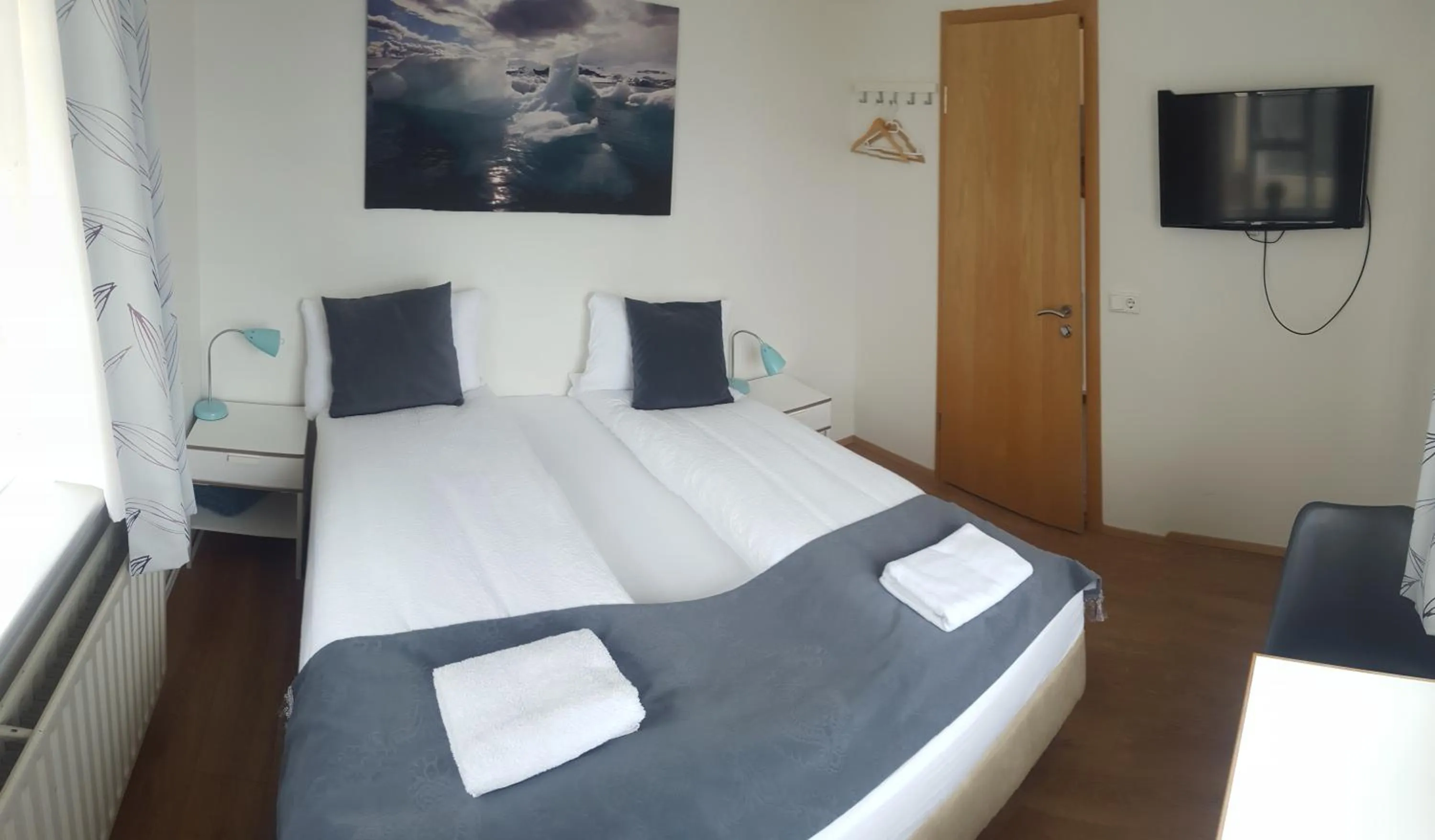 Bed in Höfn Guesthouse