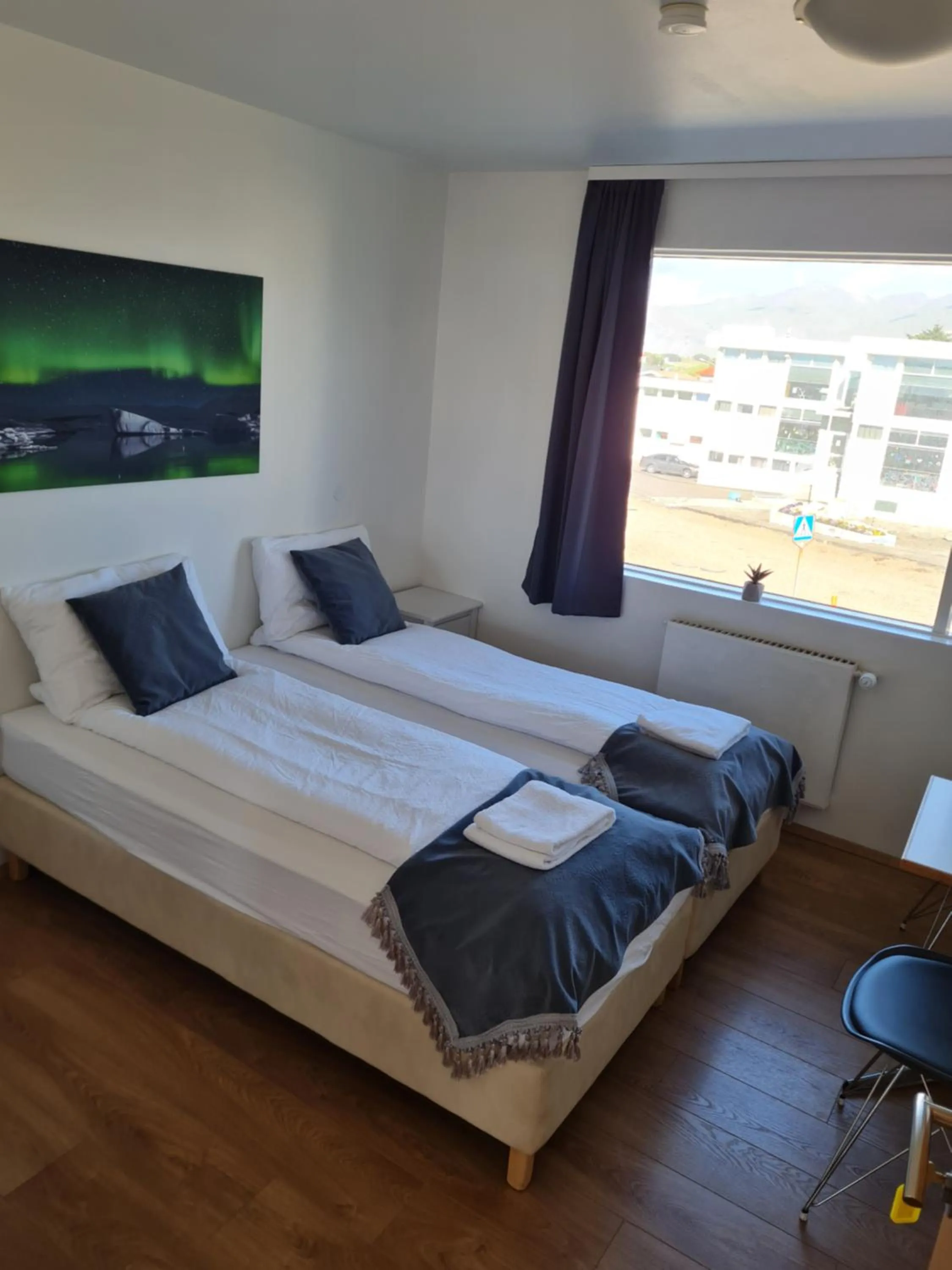 Bed in Höfn Guesthouse