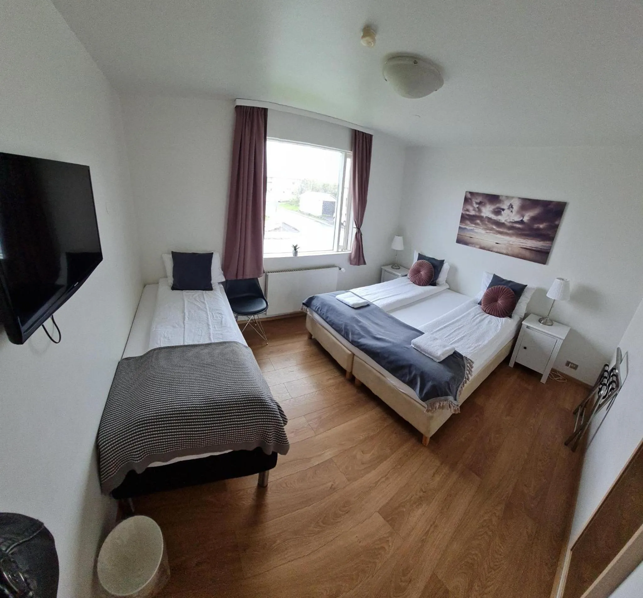 Bed in Höfn Guesthouse