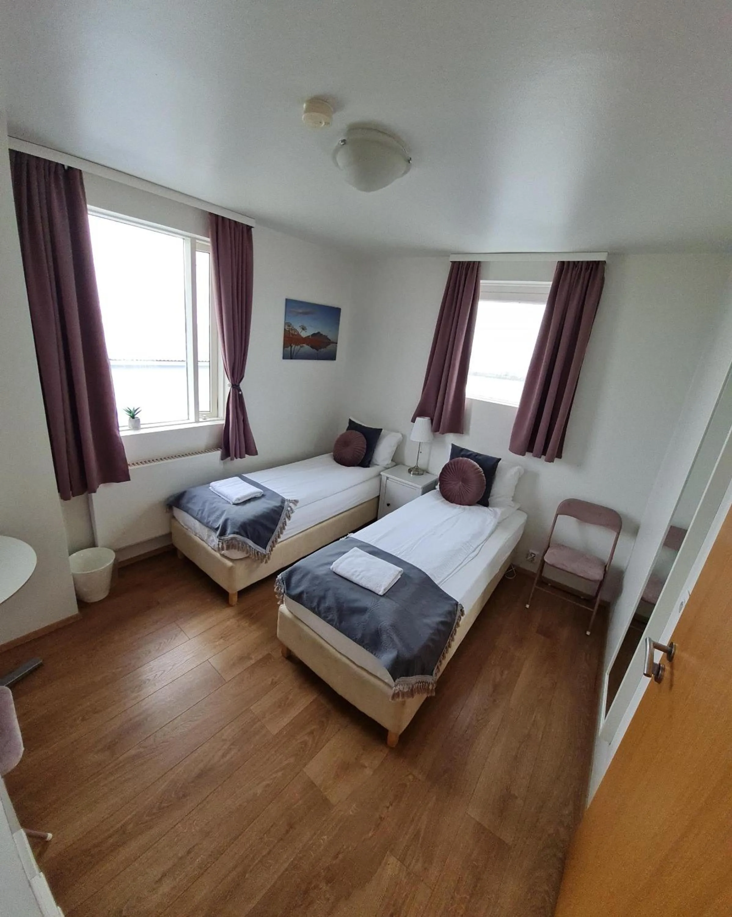 Bed in Höfn Guesthouse