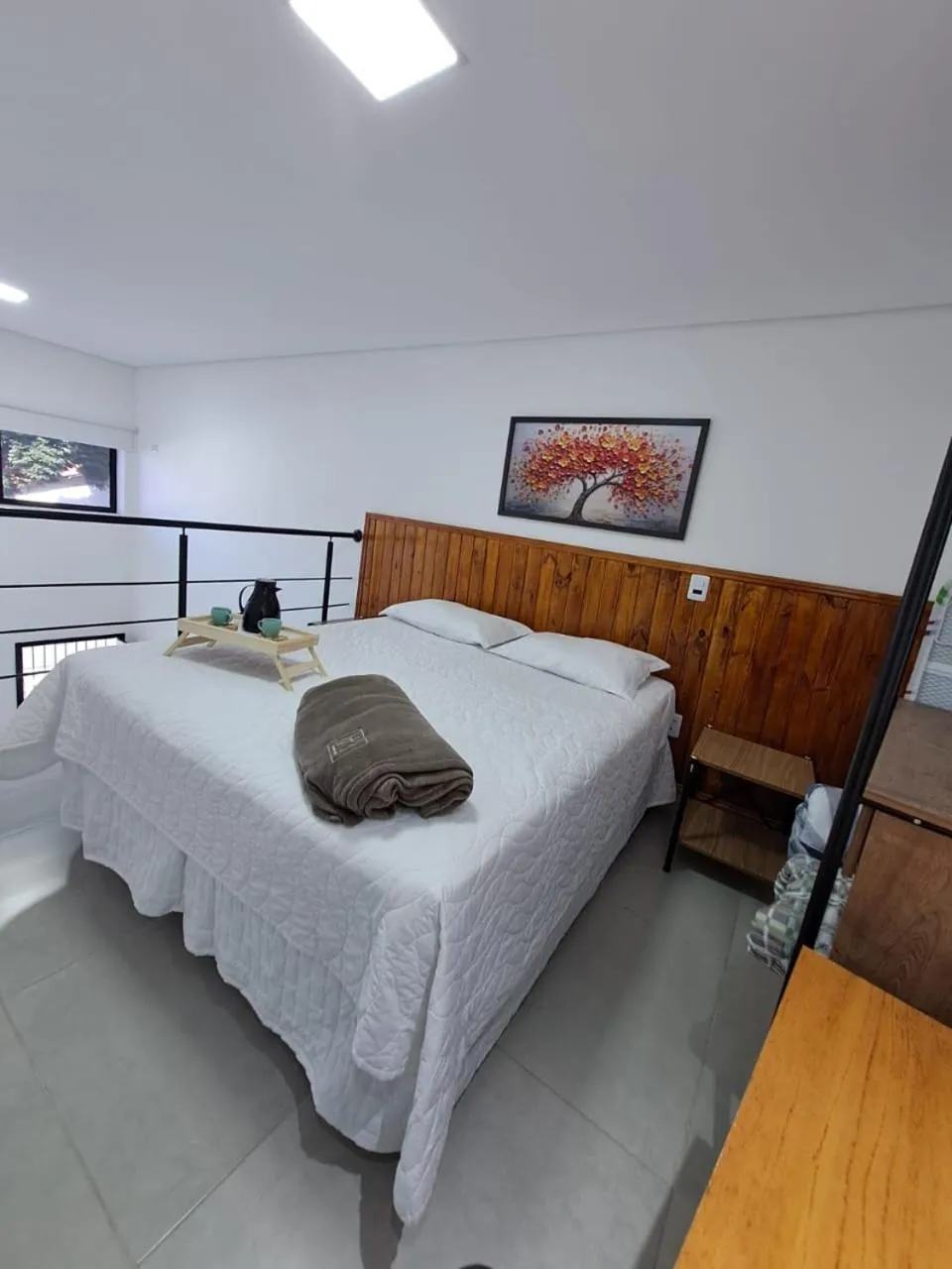 Bed in Lofts Indaiatuba