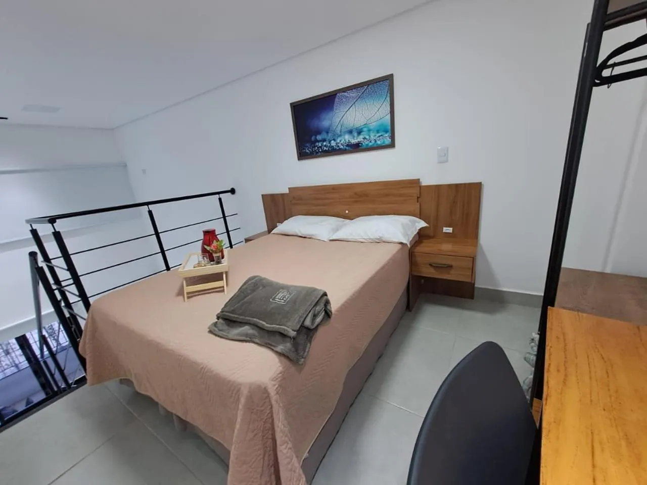 Bed in Lofts Indaiatuba