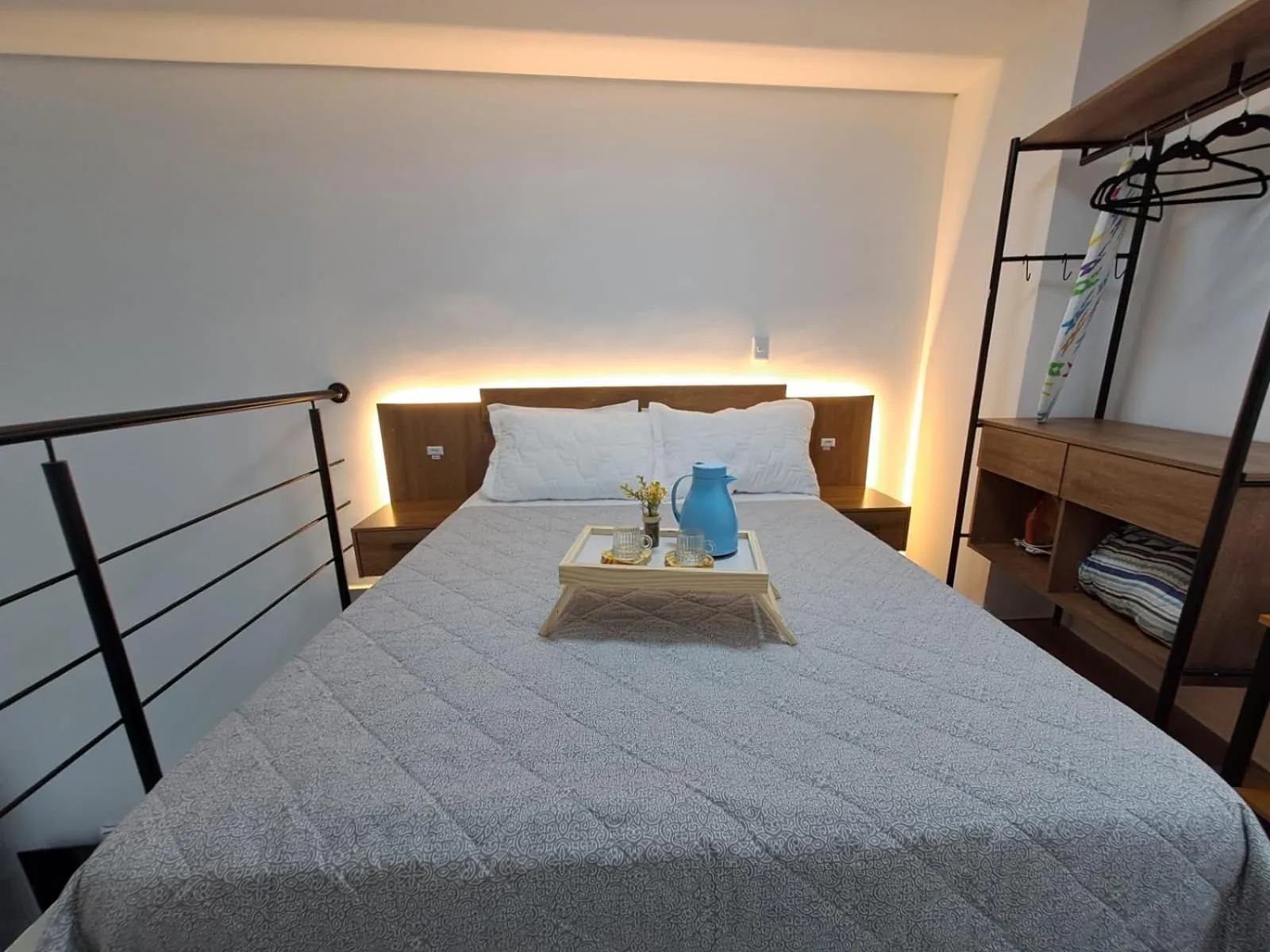 Bed in Lofts Indaiatuba