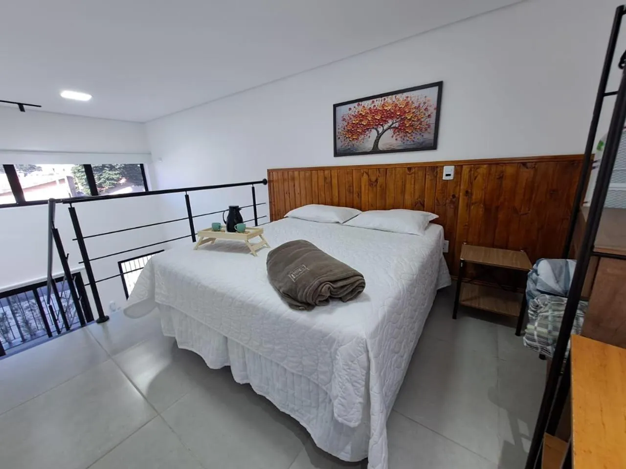 Bed in Lofts Indaiatuba