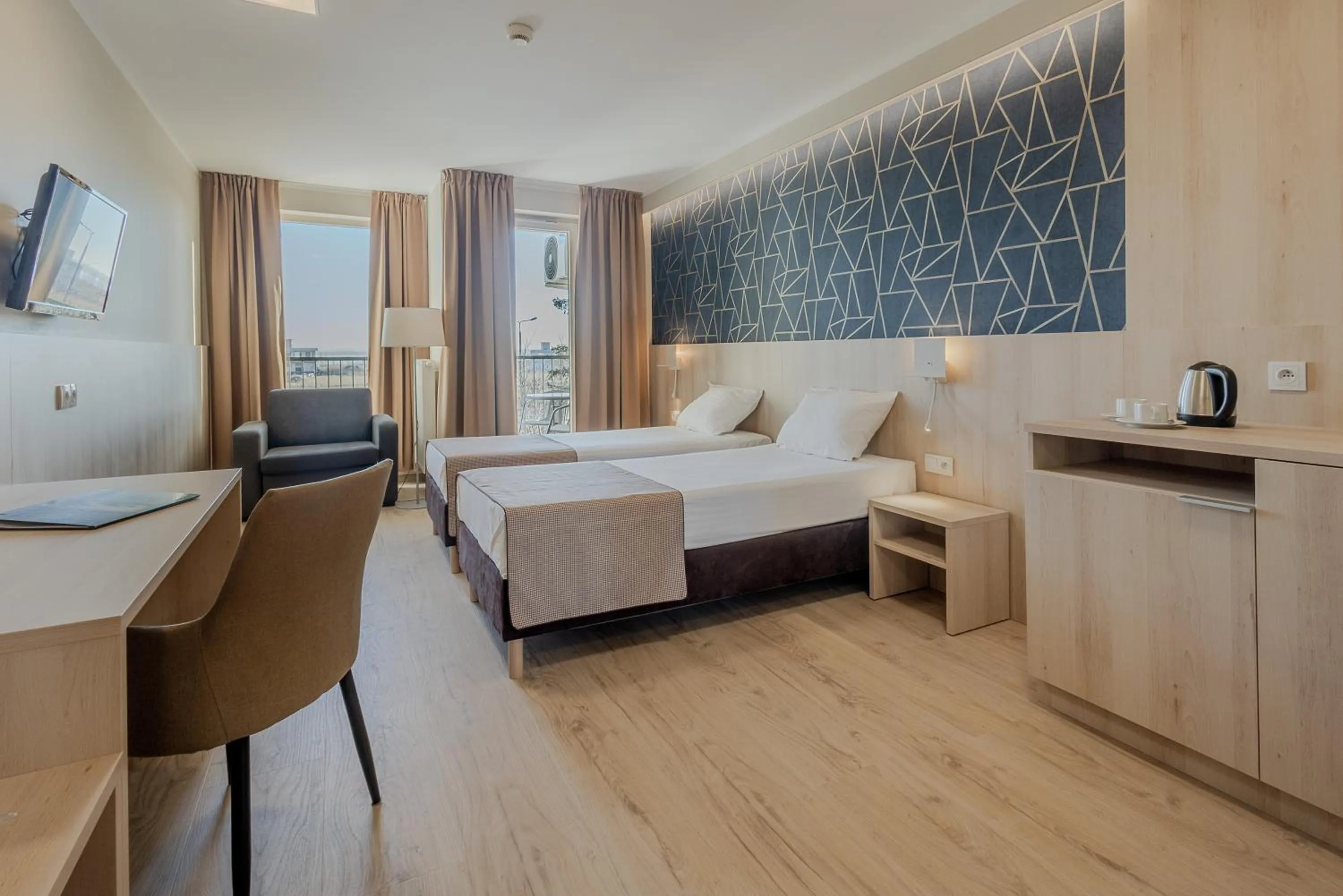 Bed in Blue Marine Mielno