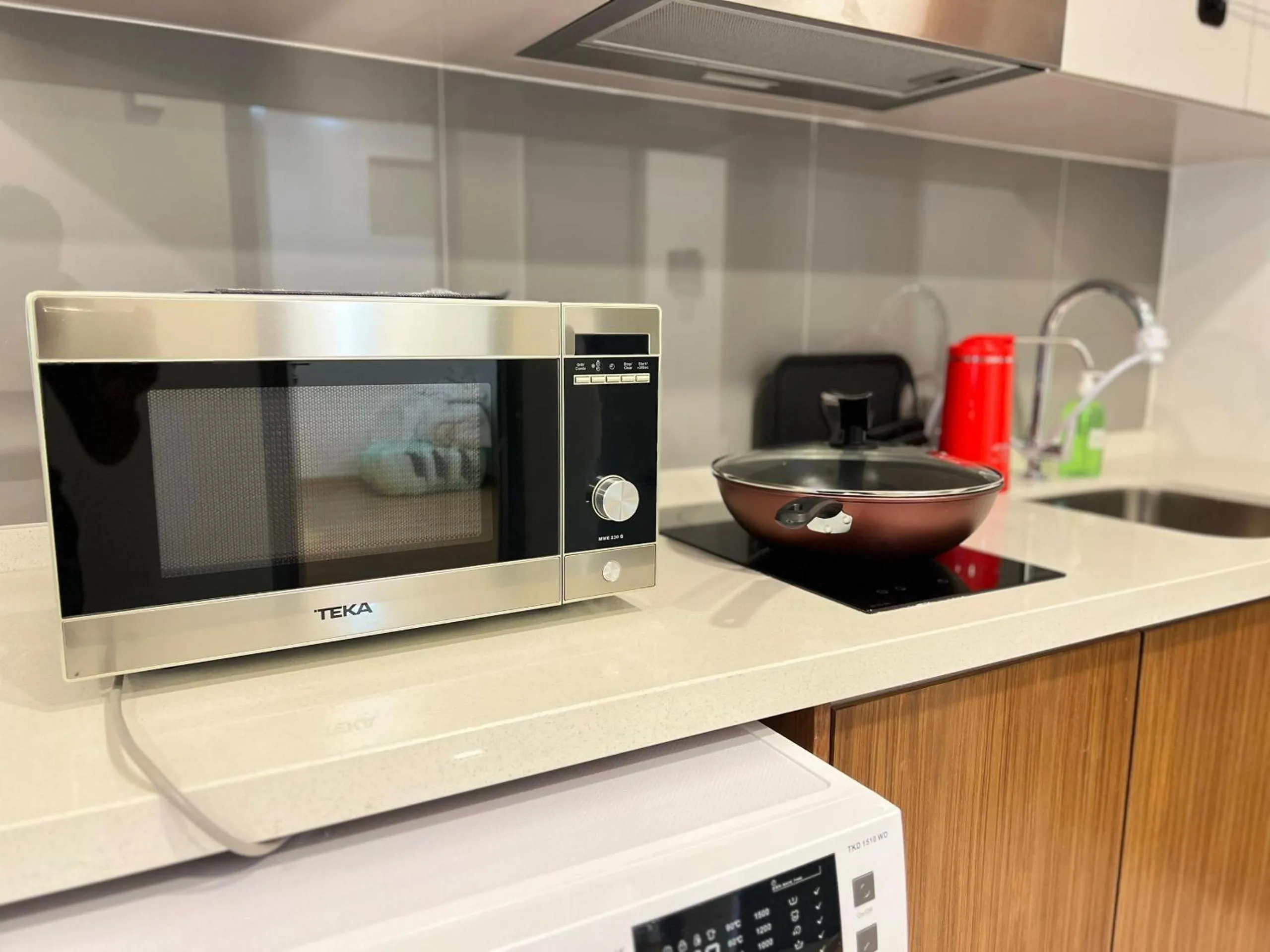 Kitchen or kitchenette in Agile Bukit Bintang by DeUrban