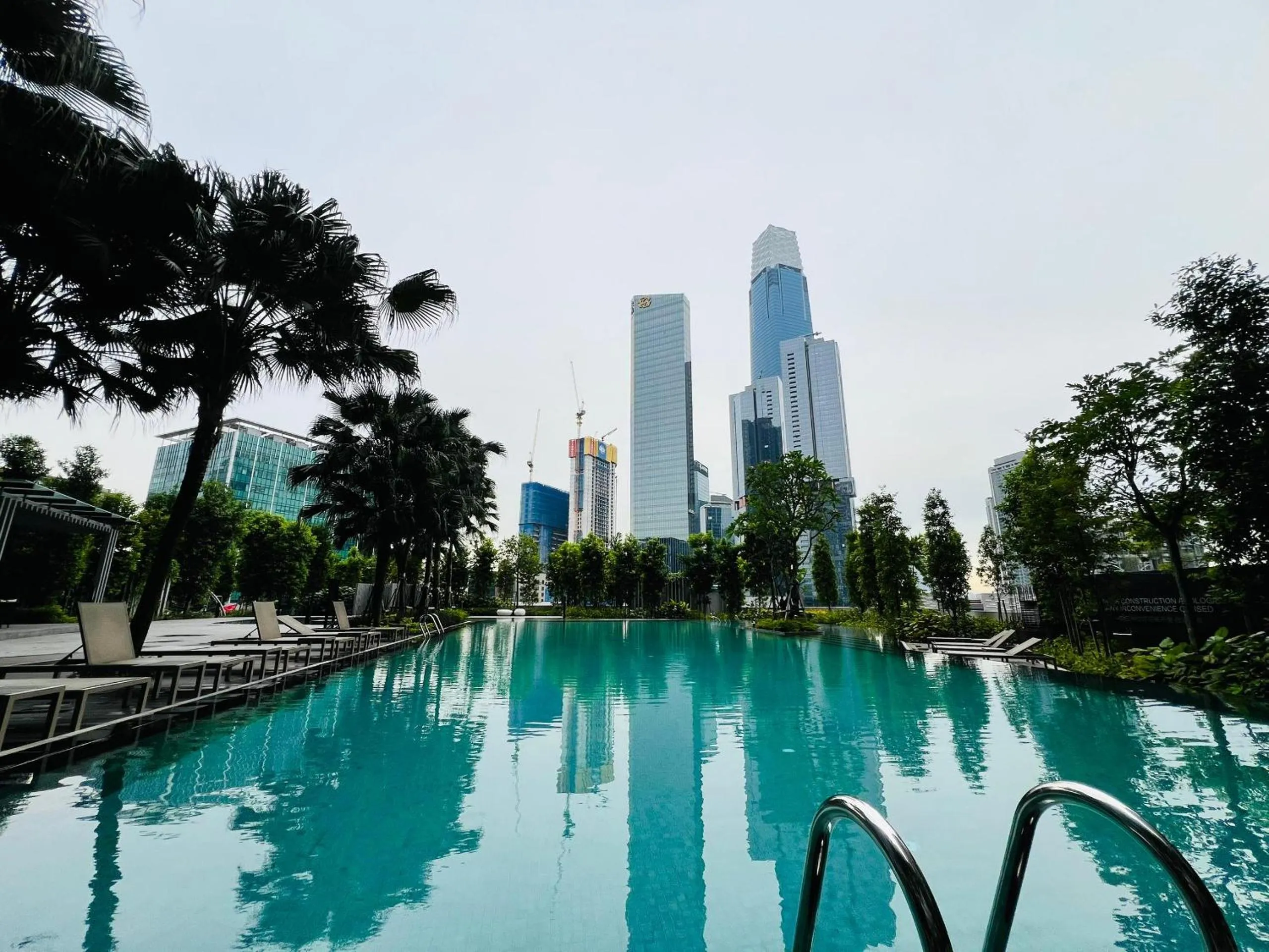 Swimming pool in Agile Bukit Bintang by DeUrban