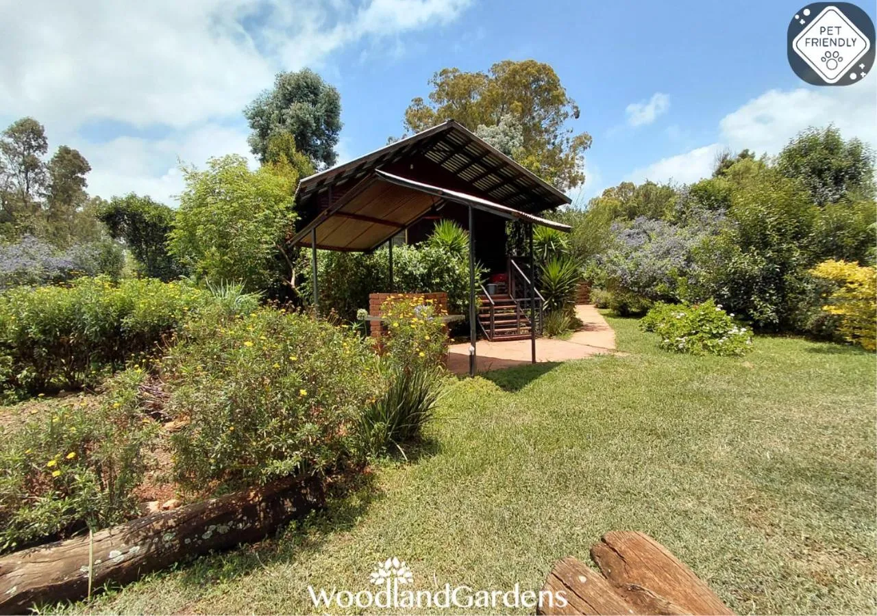 Garden in Woodland Gardens Self catering Pet Friendly Lodge