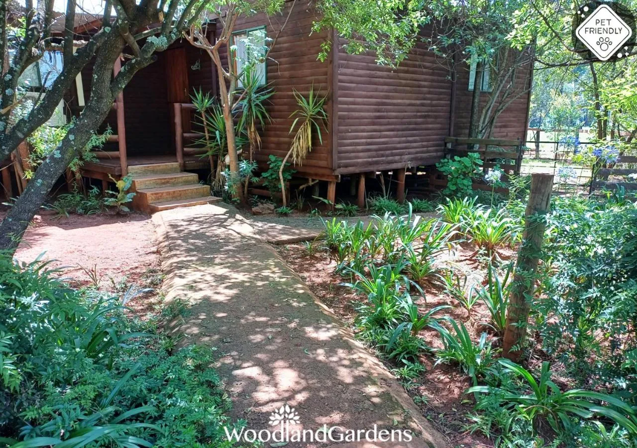 Property building in Woodland Gardens Self catering Pet Friendly Lodge