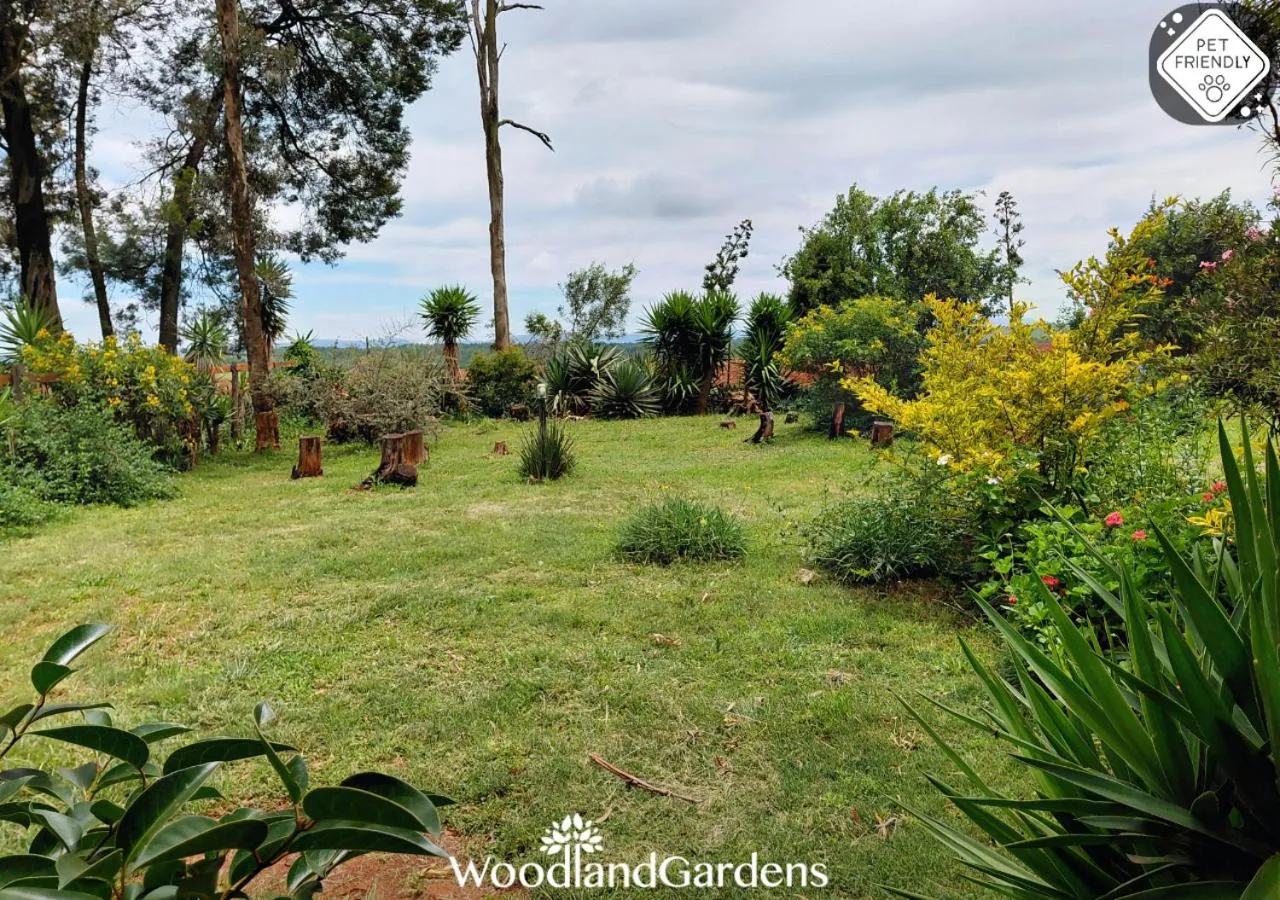 Garden in Woodland Gardens Self catering Pet Friendly Lodge