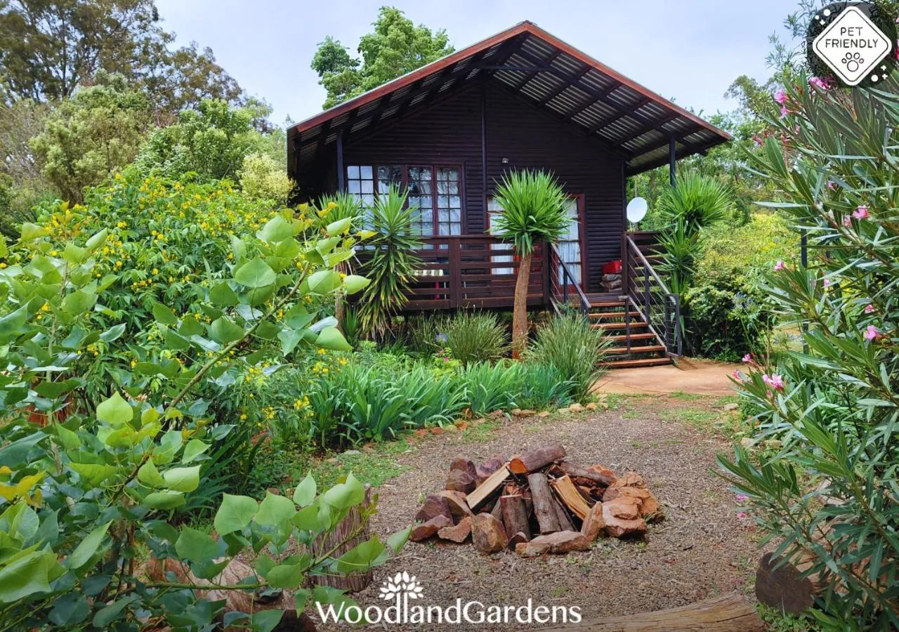 Property building in Woodland Gardens Self catering Pet Friendly Lodge