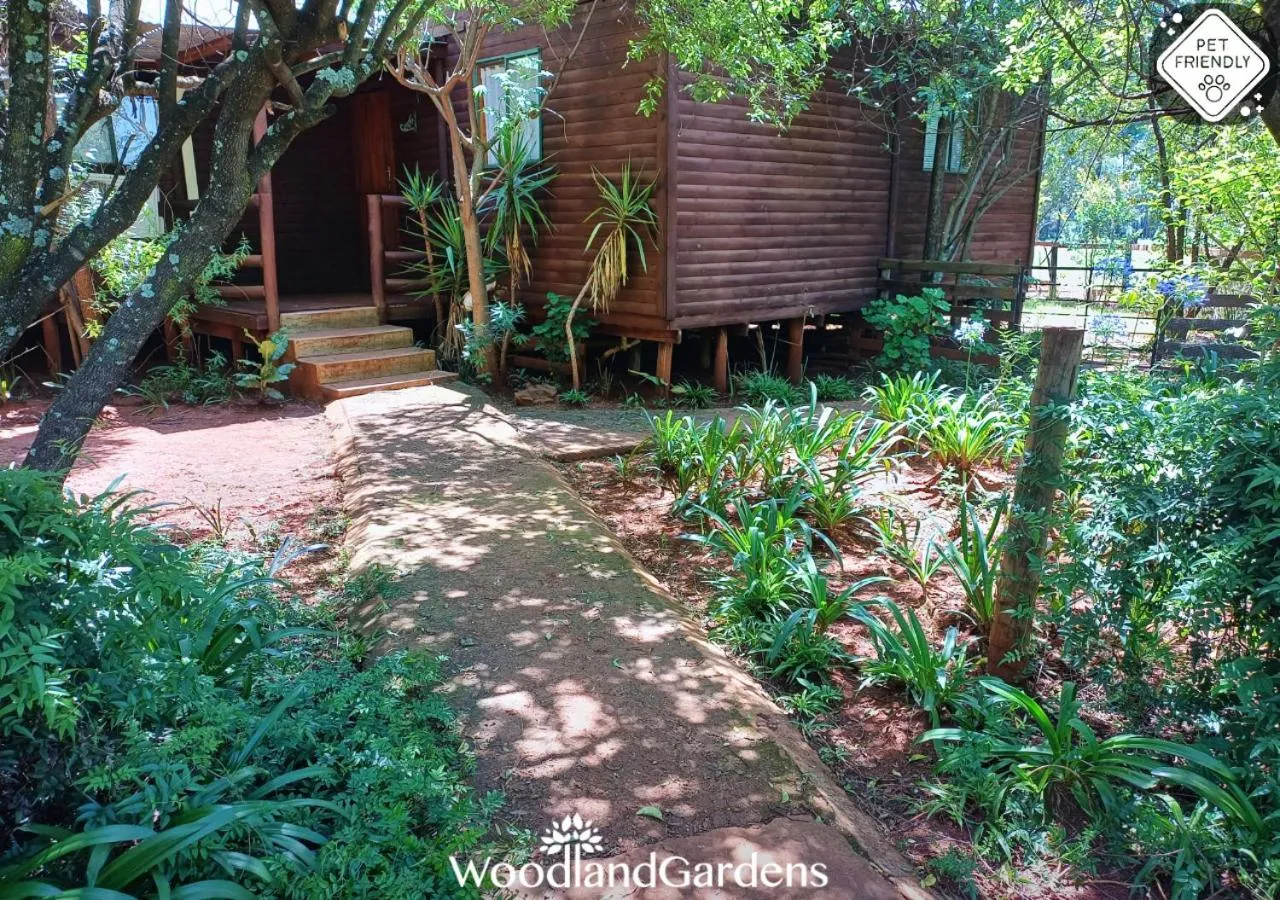 Property building in Woodland Gardens Self catering Pet Friendly Lodge