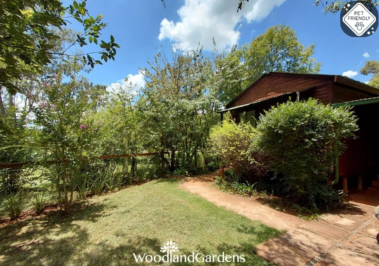 Garden in Woodland Gardens Self catering Pet Friendly Lodge