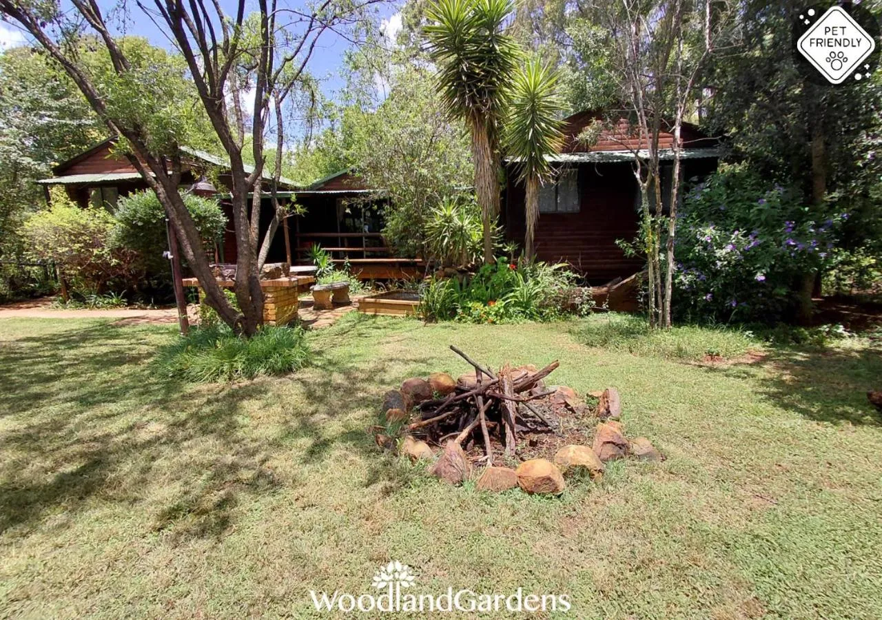 Garden in Woodland Gardens Self catering Pet Friendly Lodge