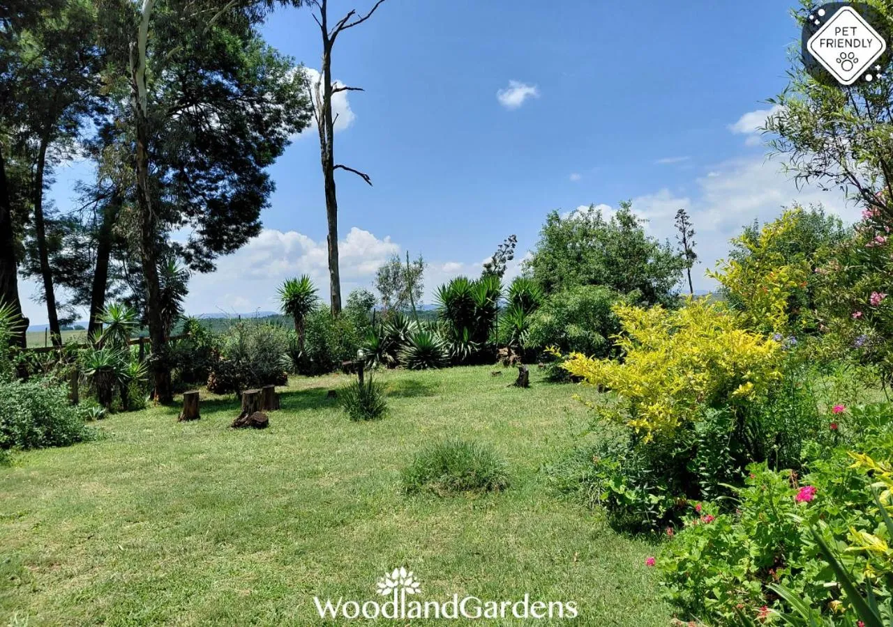 Garden in Woodland Gardens Self catering Pet Friendly Lodge