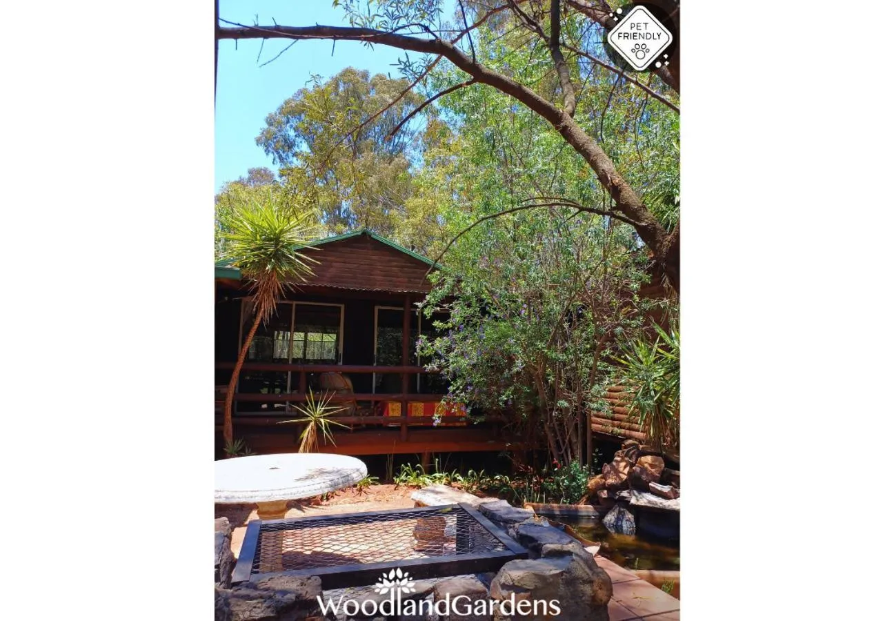 Property building in Woodland Gardens Self catering Pet Friendly Lodge