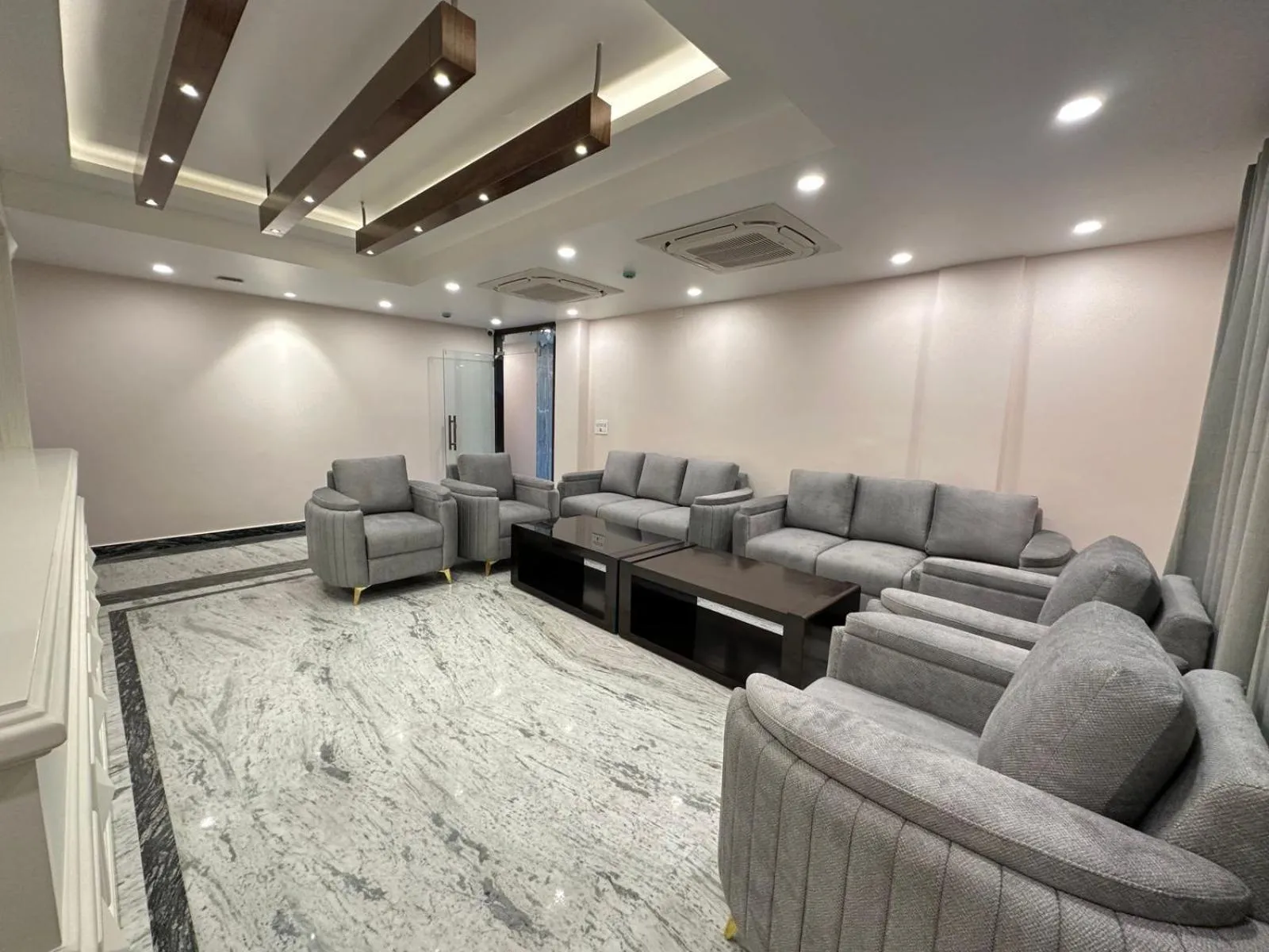 Lobby or reception in Luxe Haven Residency