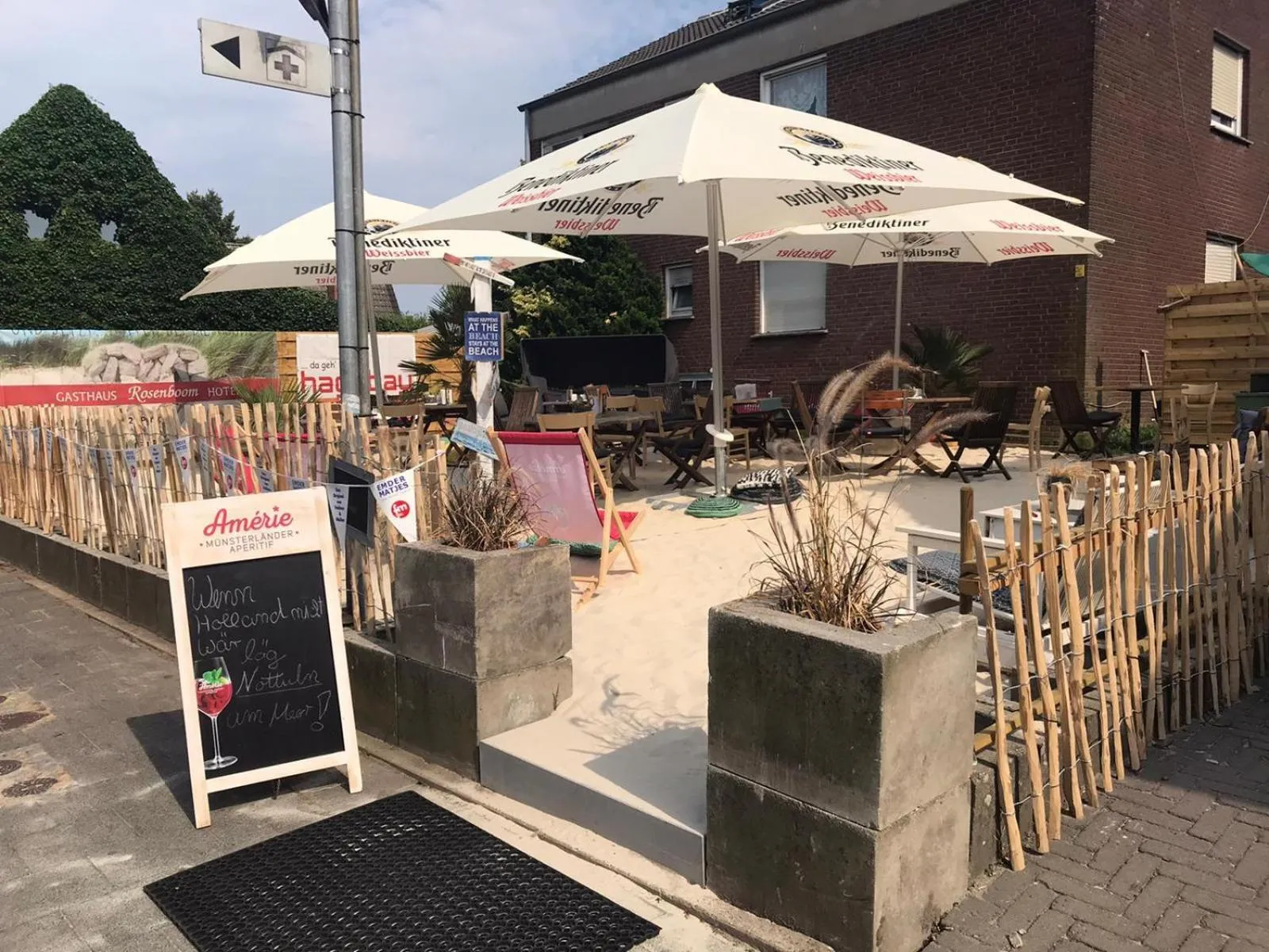 Property building in Gasthaus Hotel Rosenboom