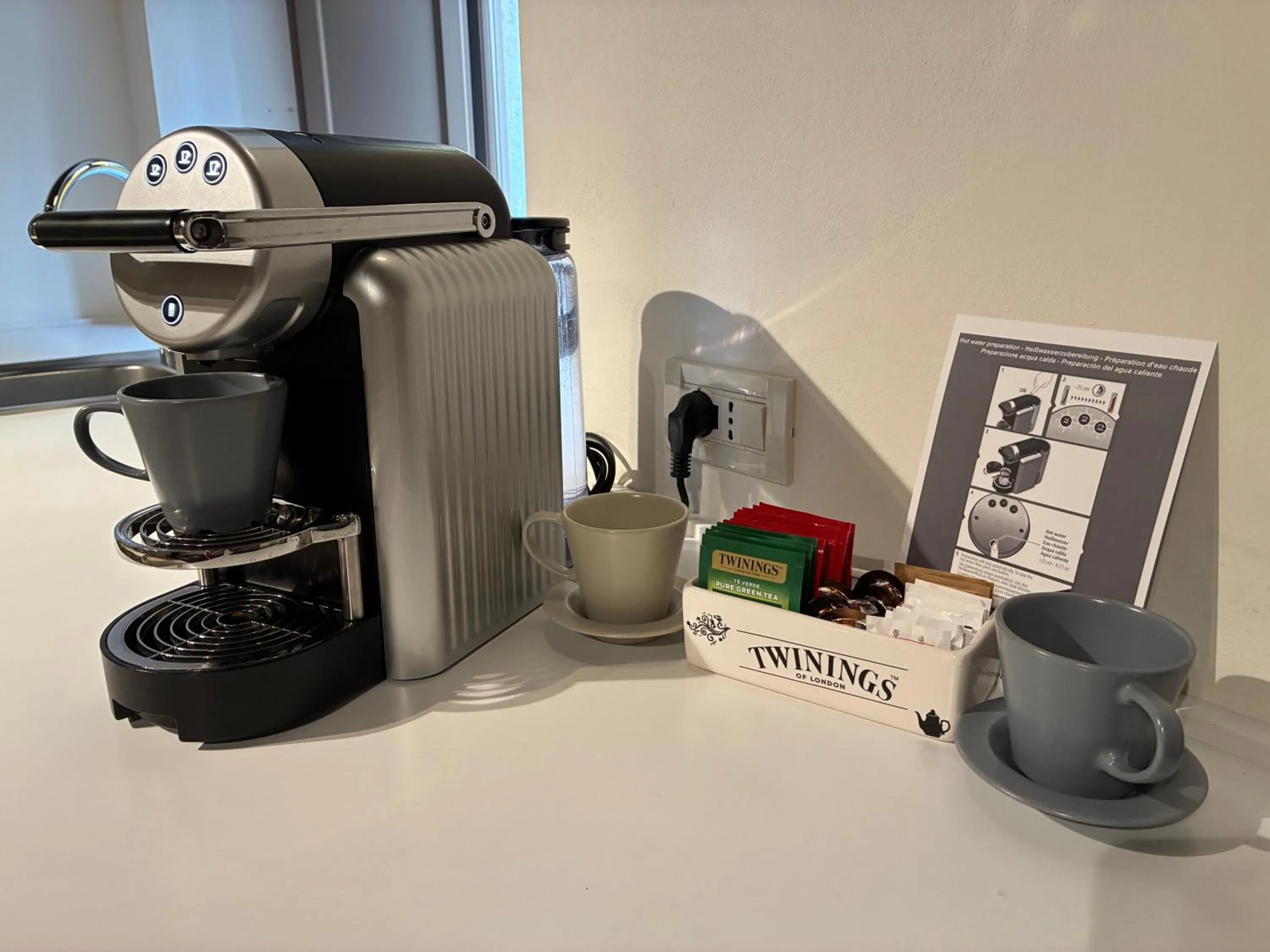 Coffee/tea facilities in Palazzo Mannaioni Suites