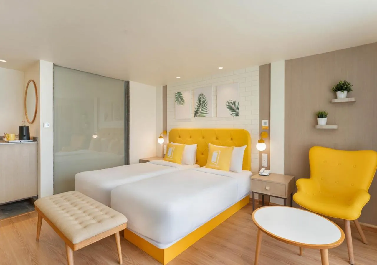 Bedroom, Bed in Bloom Boutique l Dal Lake