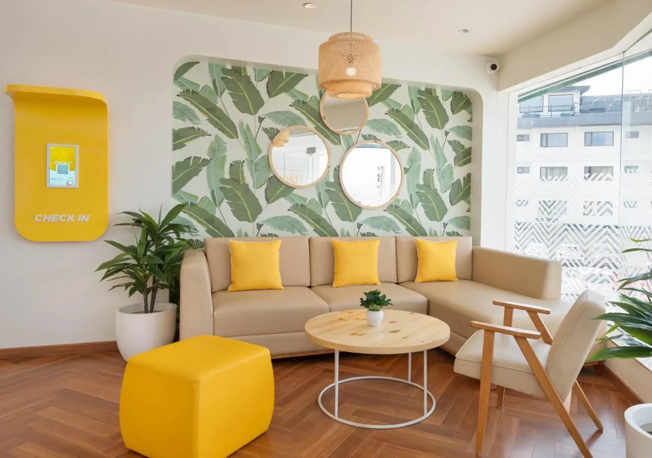 Lobby or reception in Bloom Boutique l Dal Lake