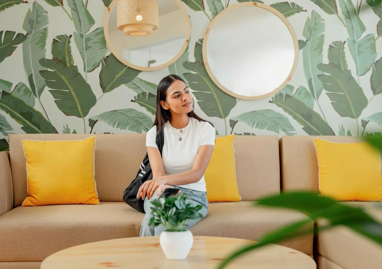 Lobby or reception in Bloom Boutique l Dal Lake