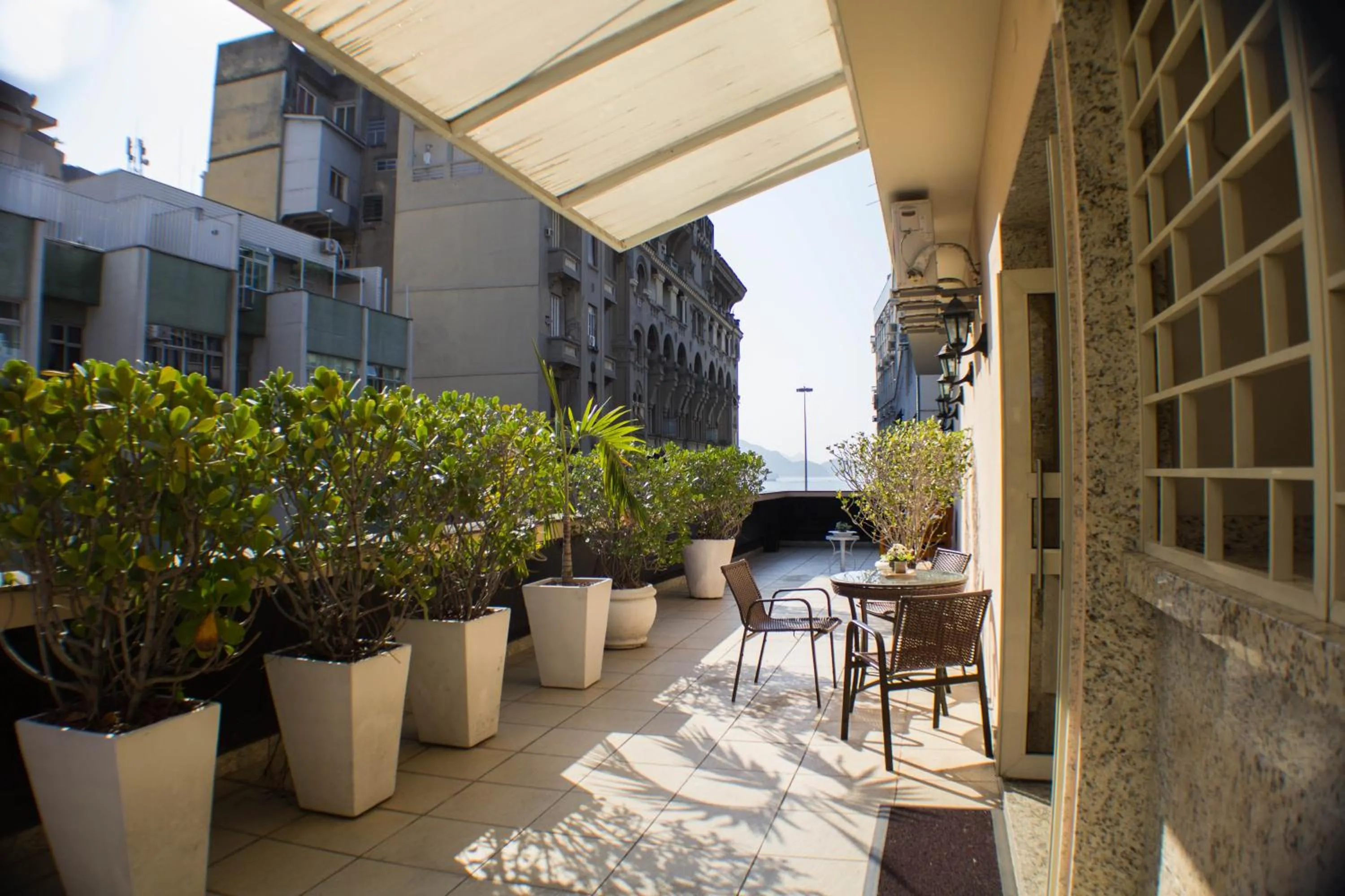 Balcony/Terrace in Hotel Regina Rio de Janeiro