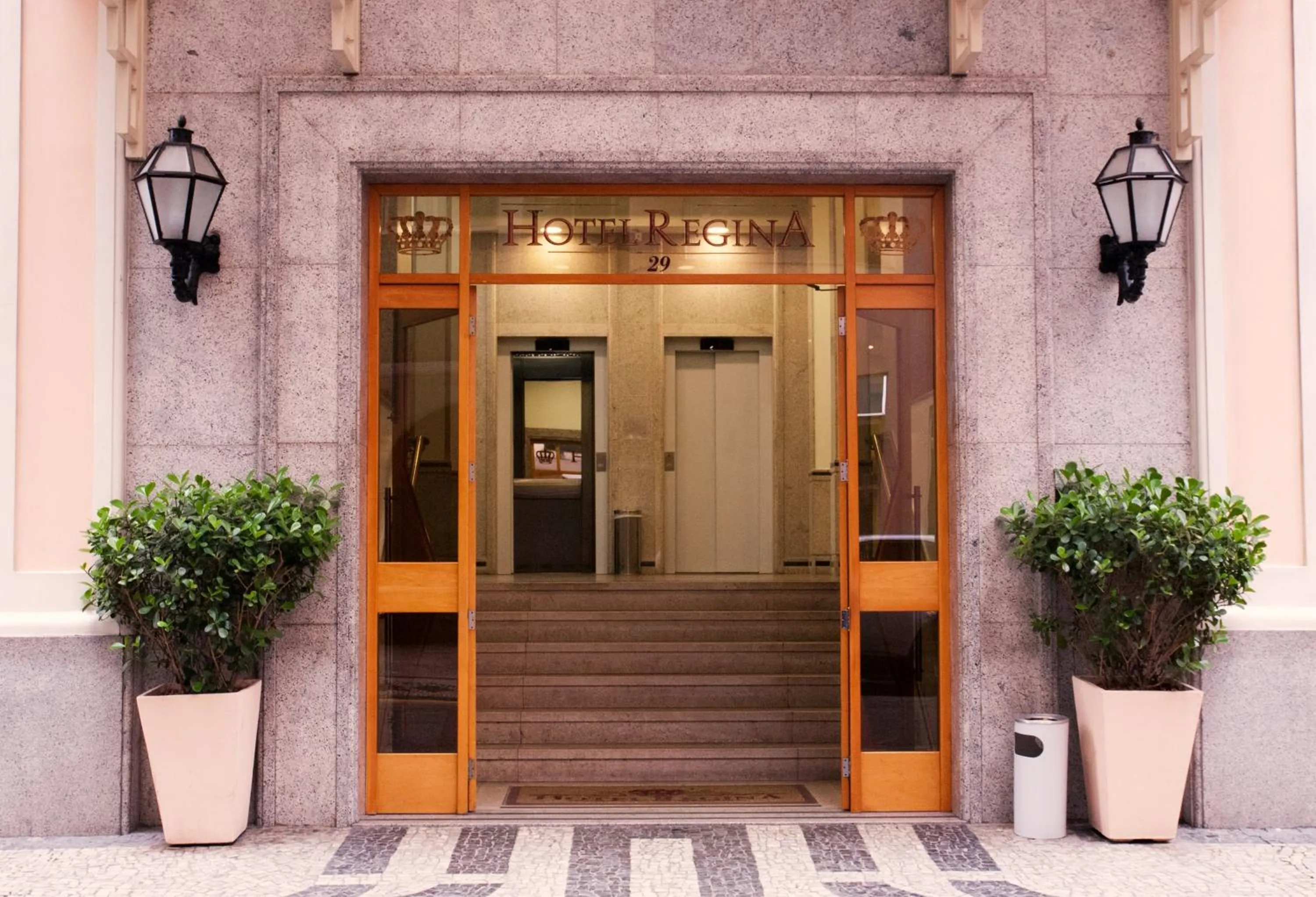 Facade/entrance in Hotel Regina Rio de Janeiro