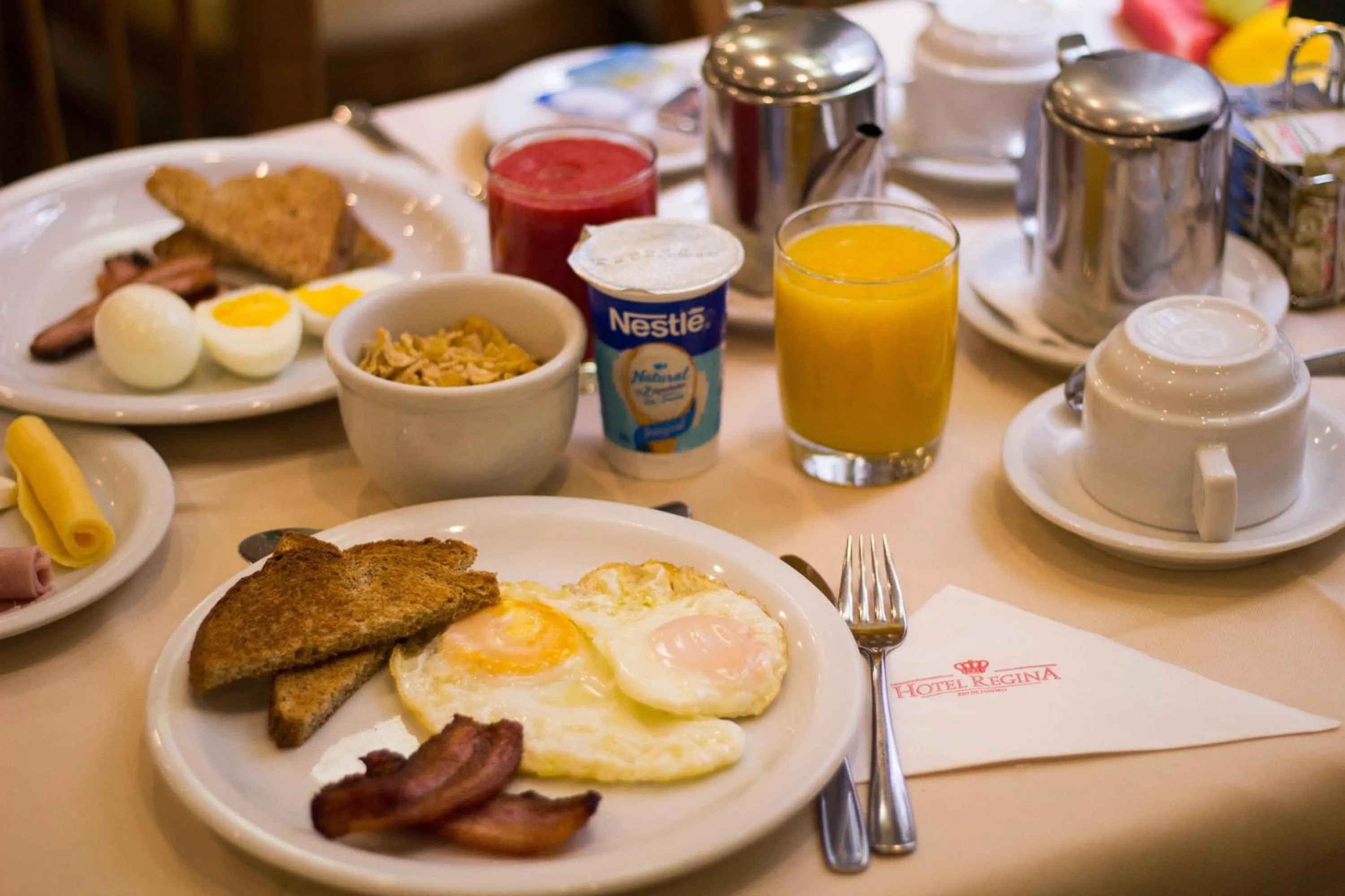 Breakfast in Hotel Regina Rio de Janeiro