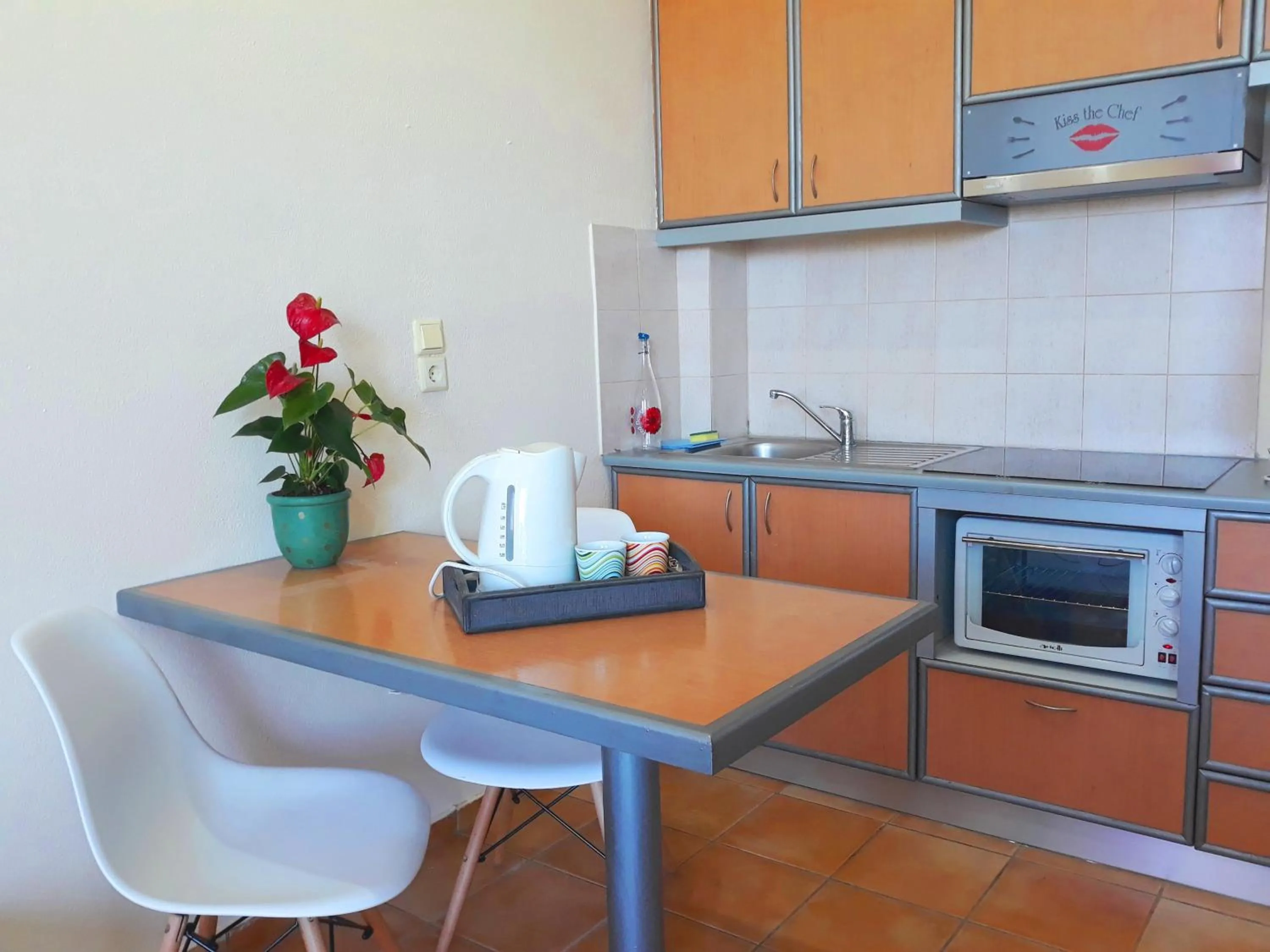 Kitchen or kitchenette in Point Twins Apartments