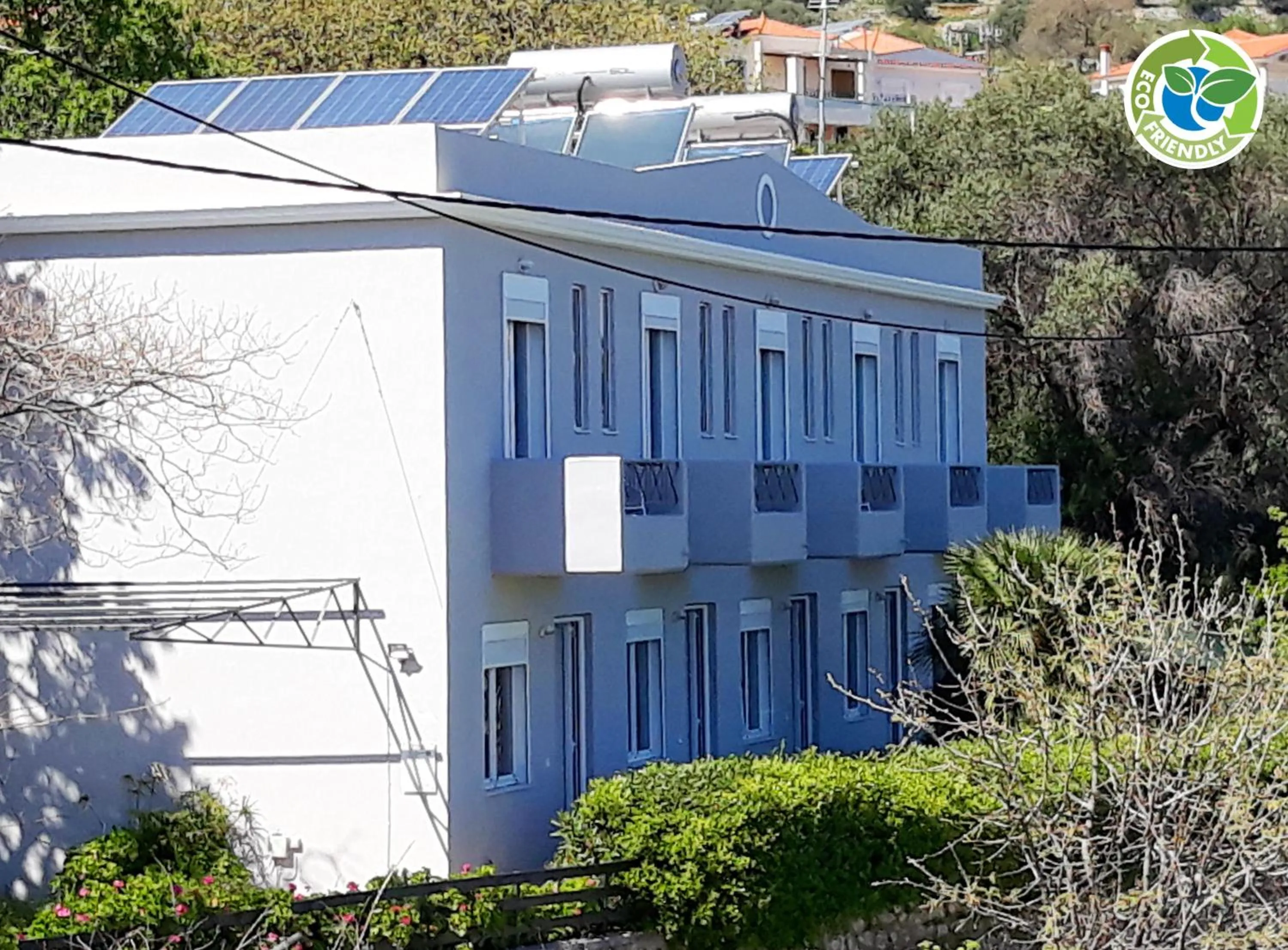 Bird's eye view in Point Twins Apartments