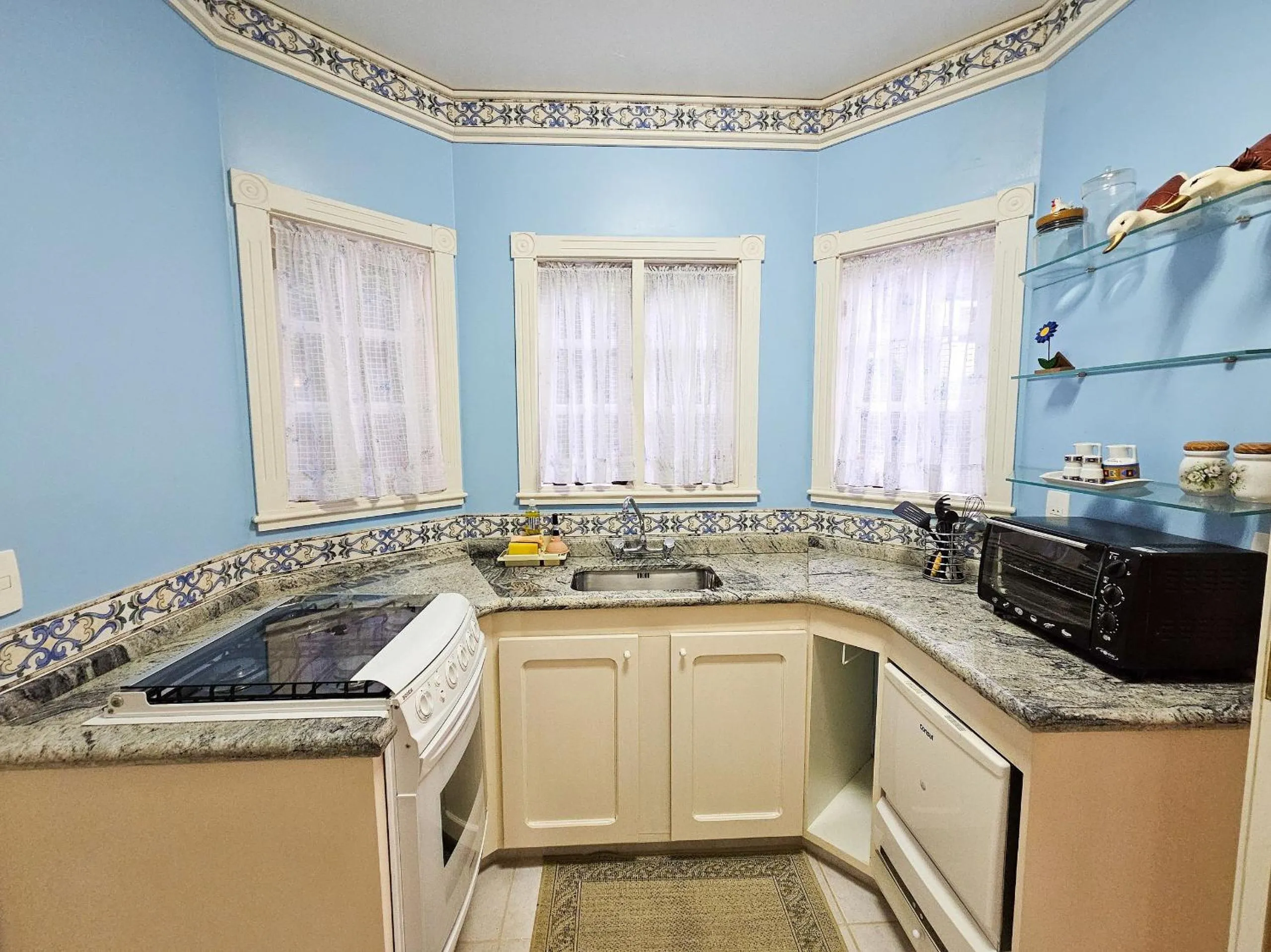 Kitchen or kitchenette in Refúgio Aurora