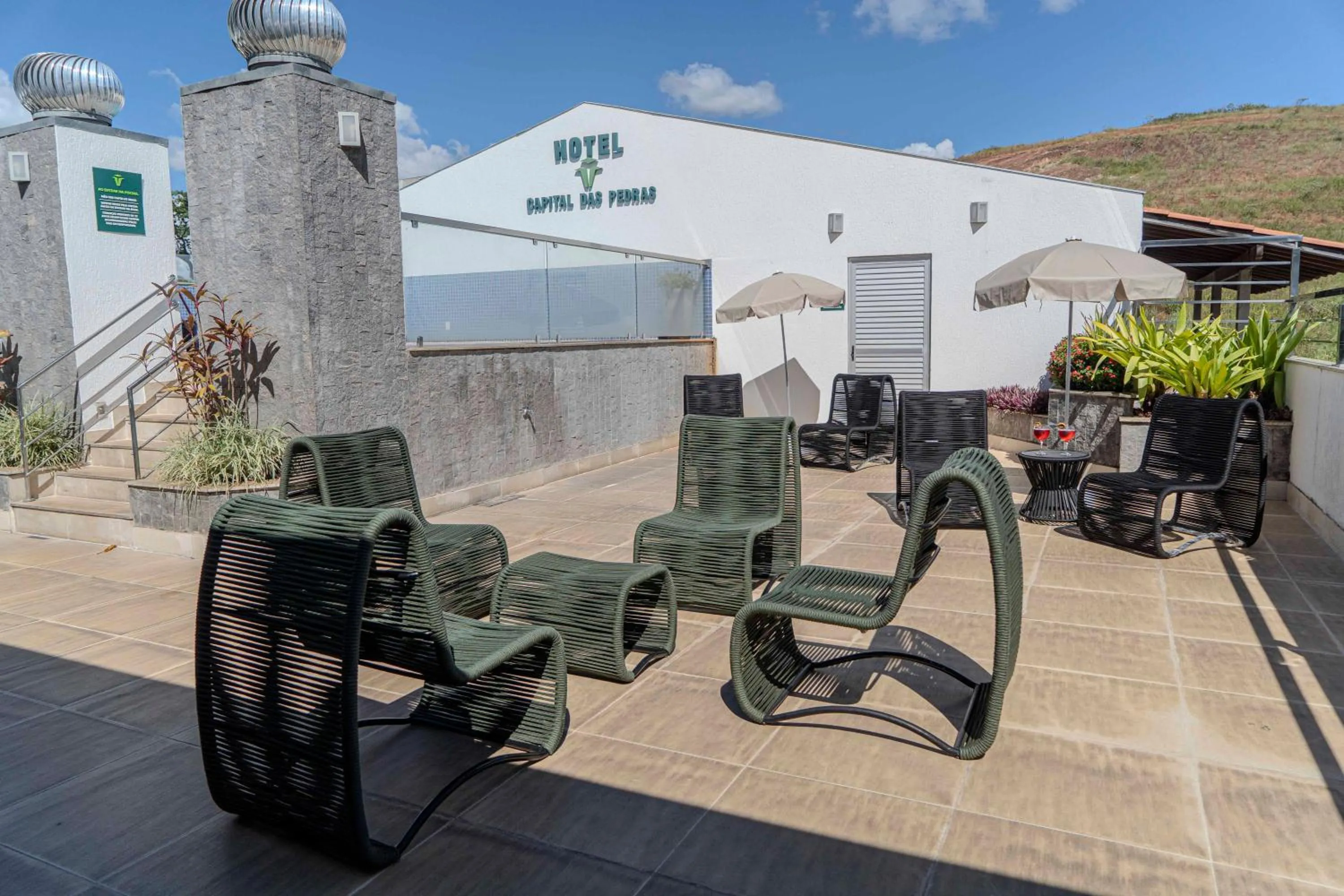 Balcony/Terrace in Hotel Capital Das Pedras