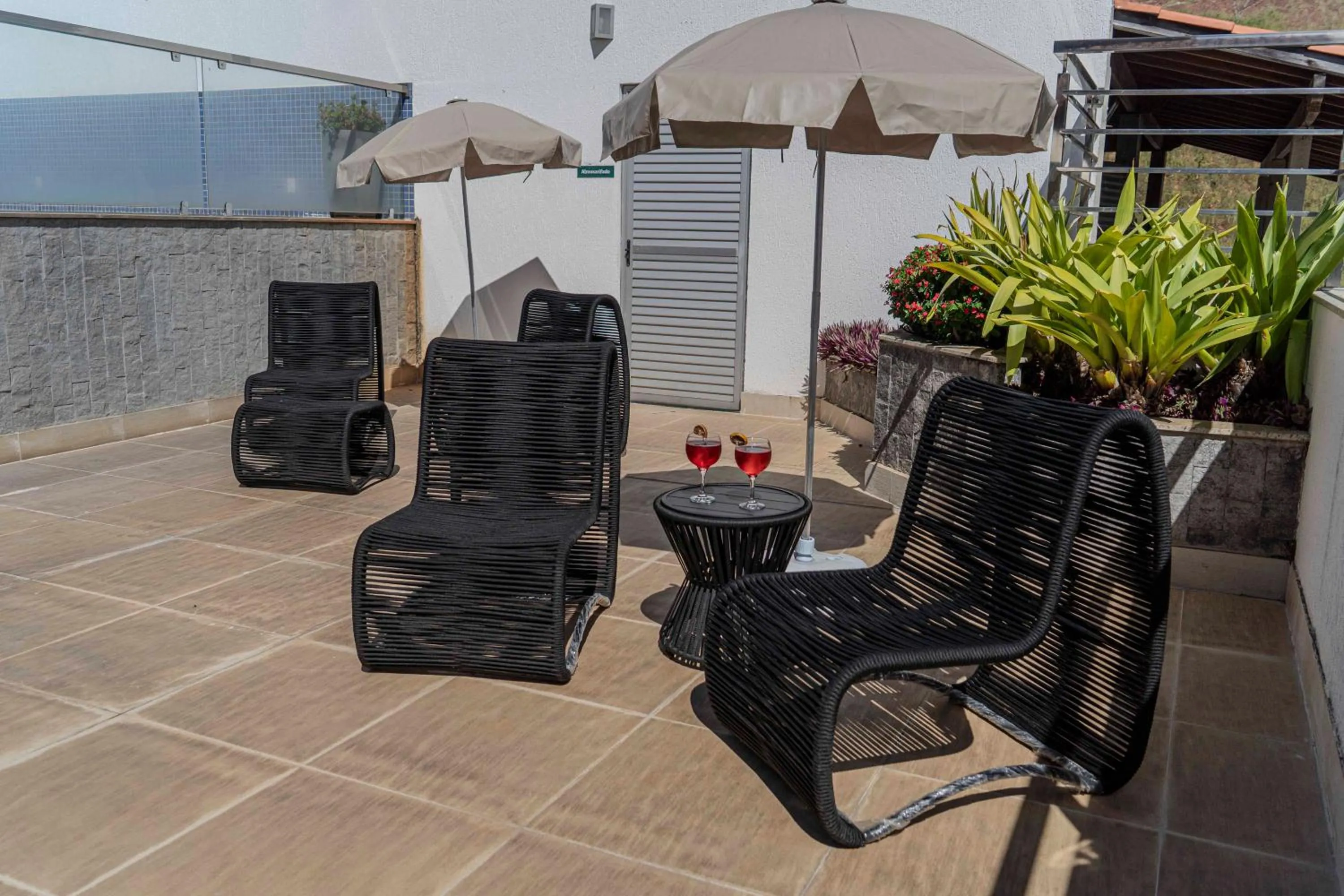 Balcony/Terrace in Hotel Capital Das Pedras