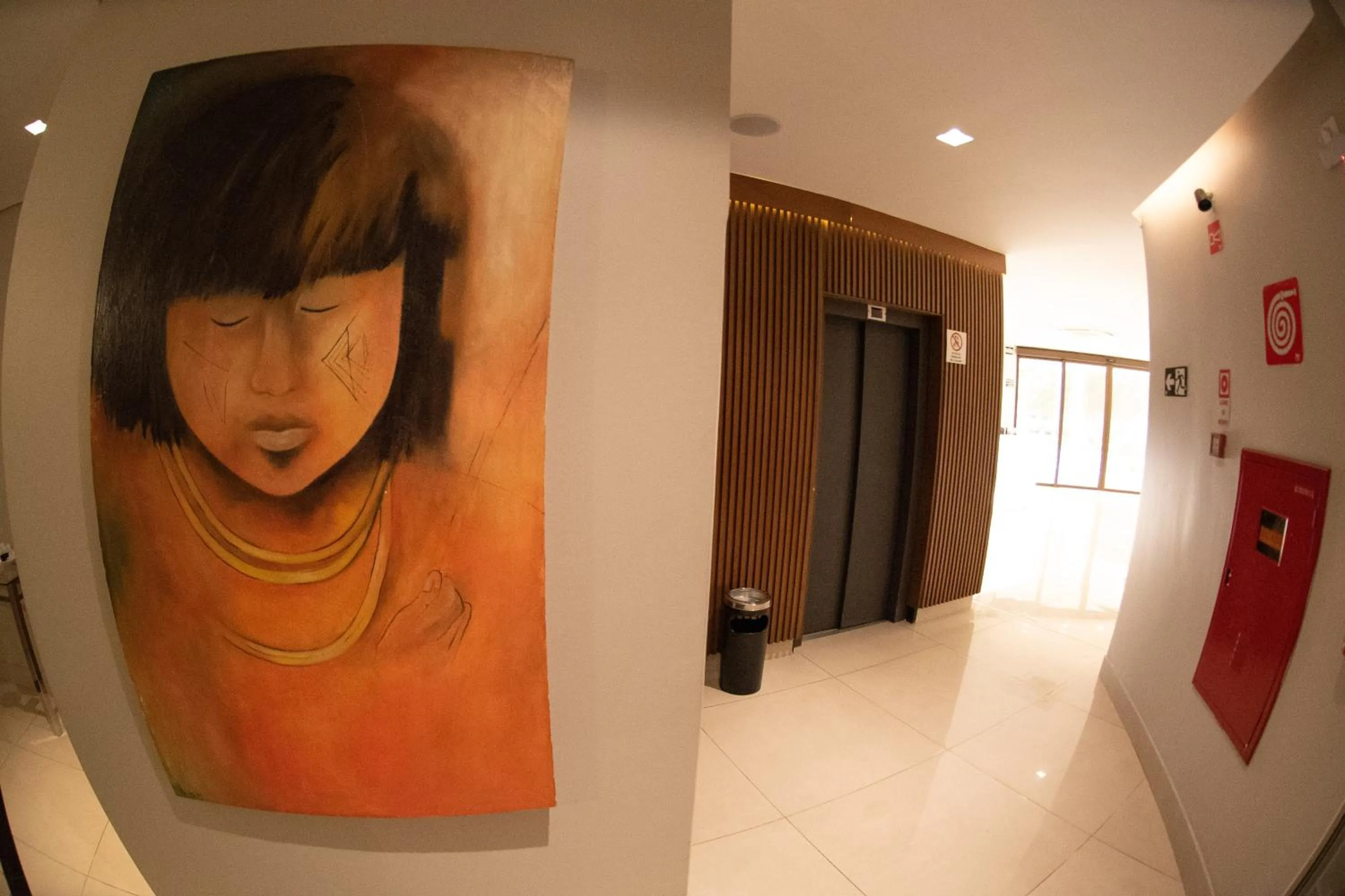 Decorative detail in Hotel Capital Das Pedras