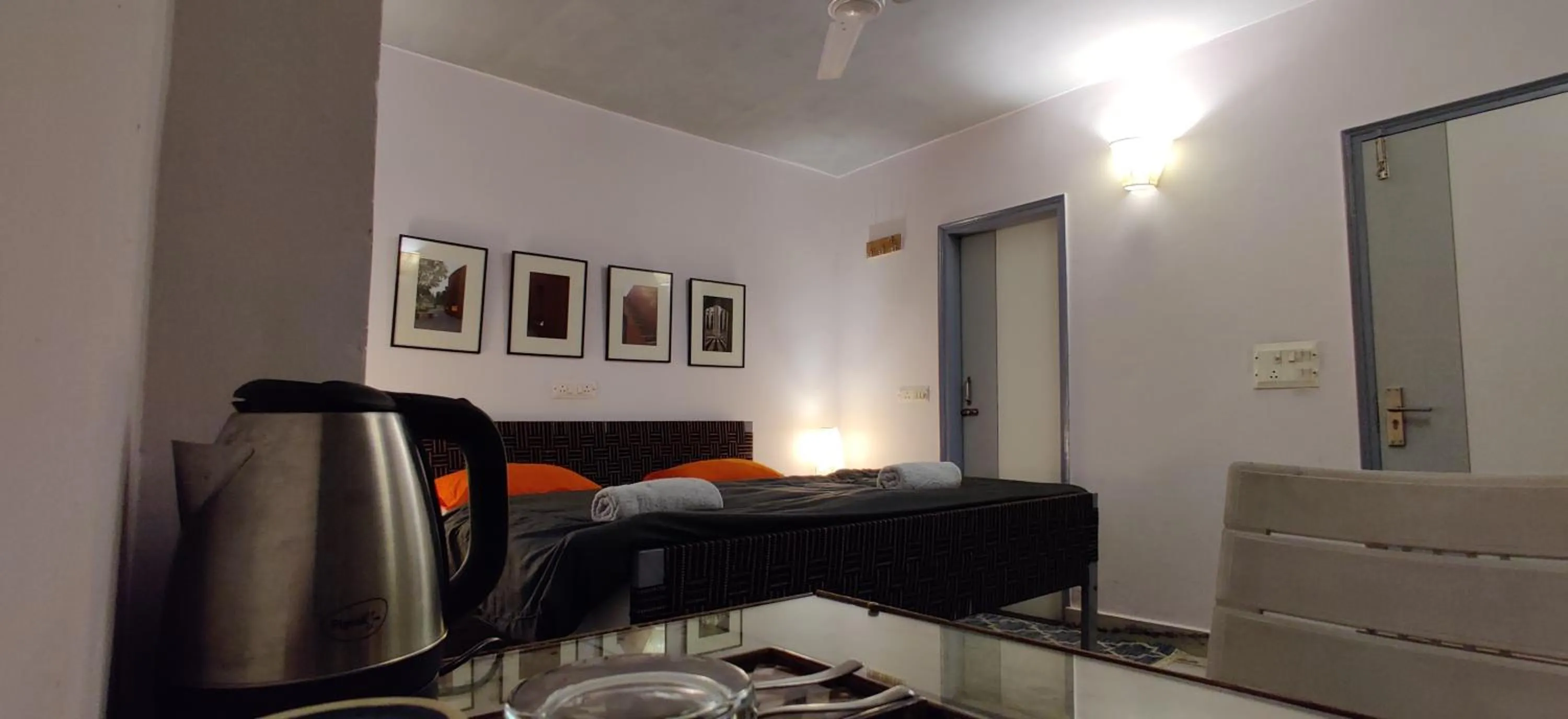 Bedroom, Bed in JHouse near Bhikaji