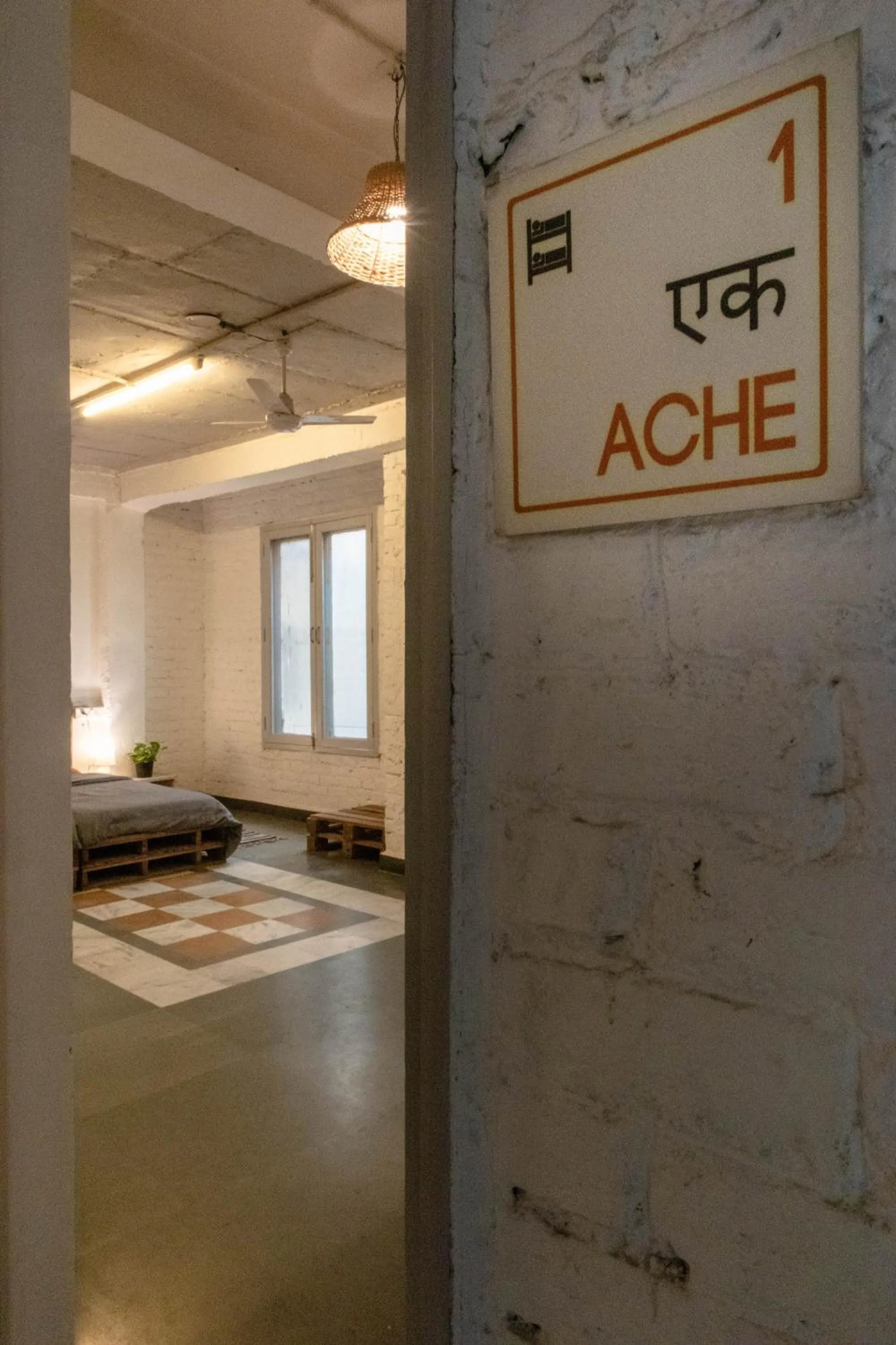 Bedroom in JHouse near Bhikaji