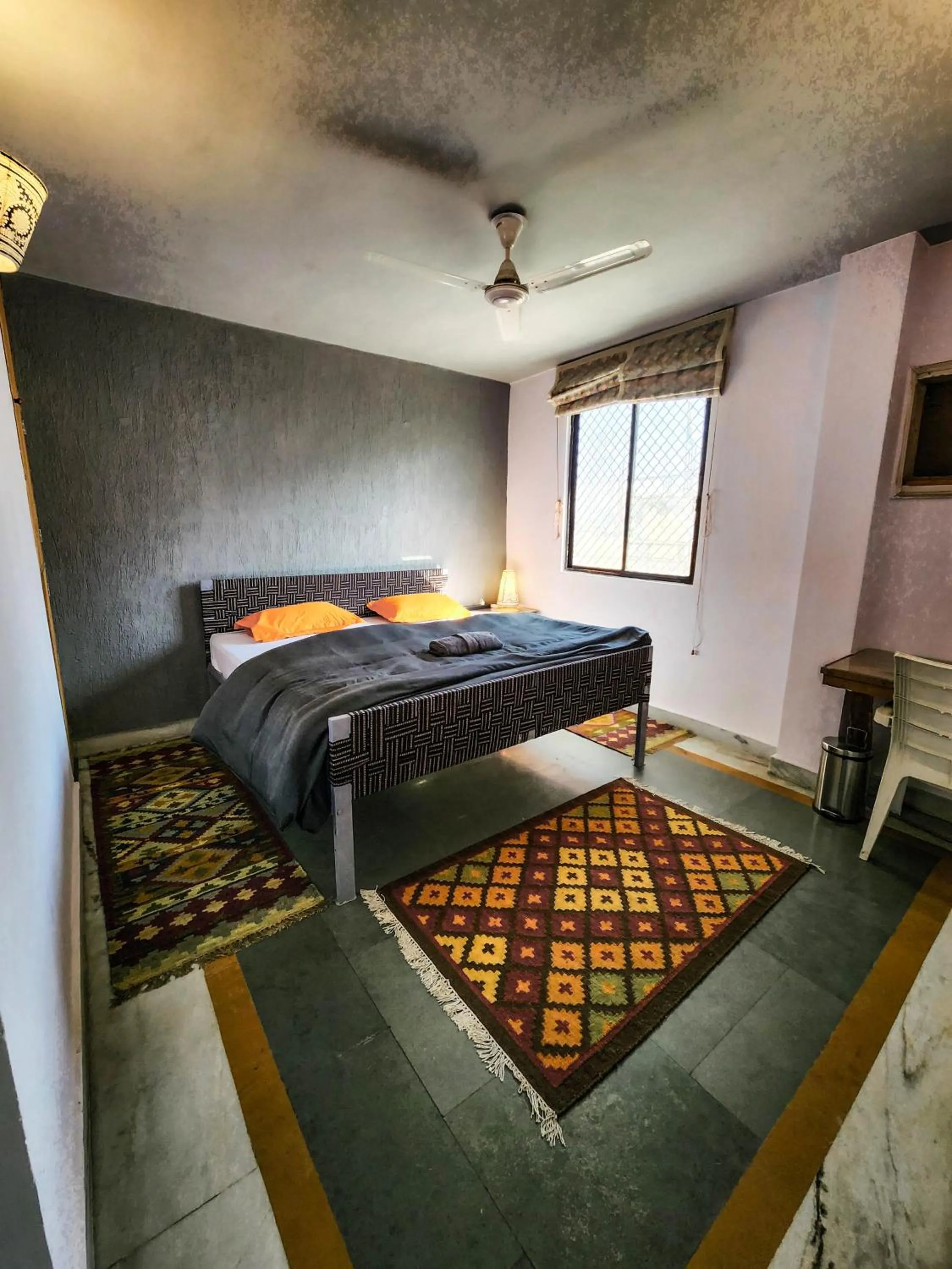 Bed in JHouse near Bhikaji