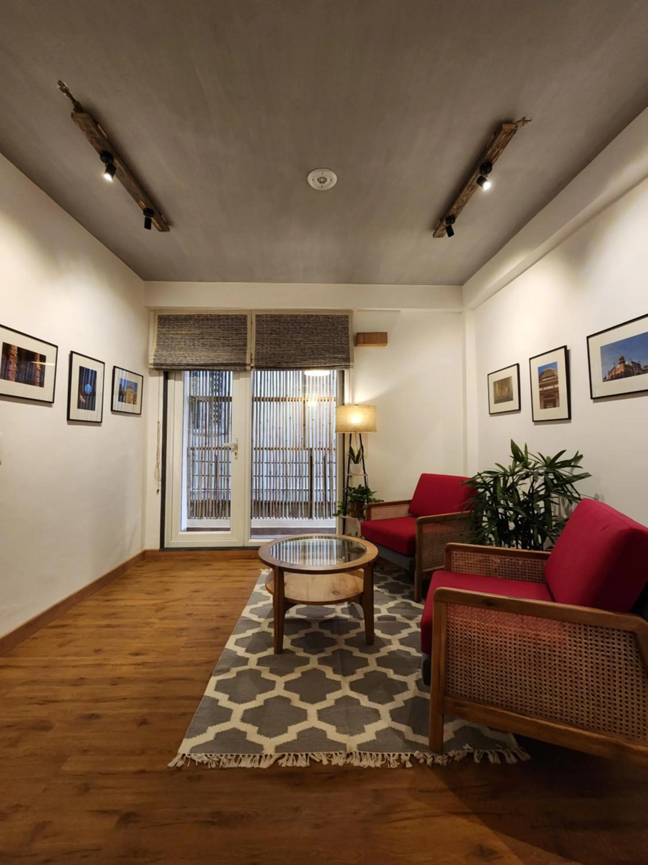 Living room in JHouse near Bhikaji