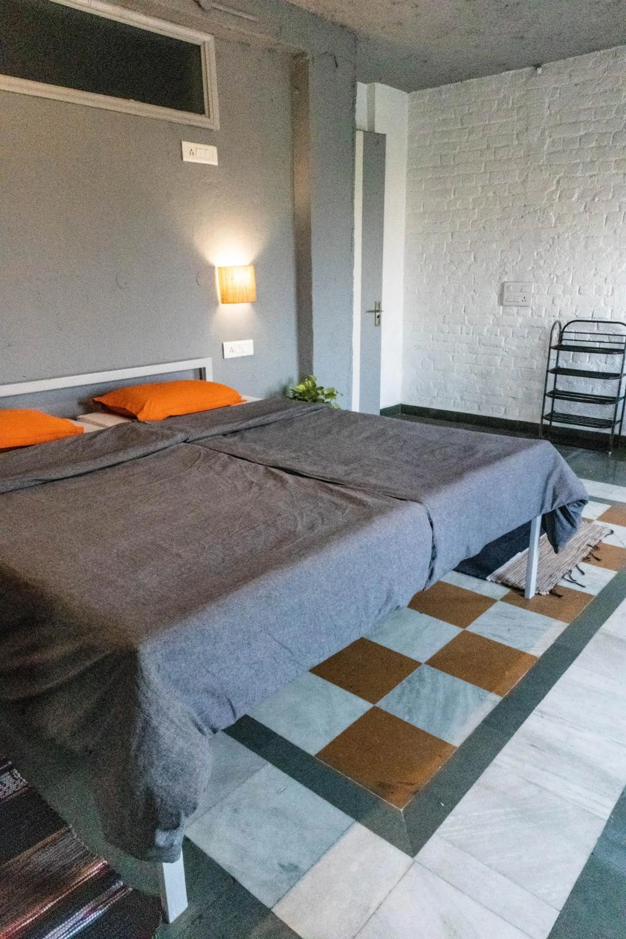 Bed in JHouse near Bhikaji