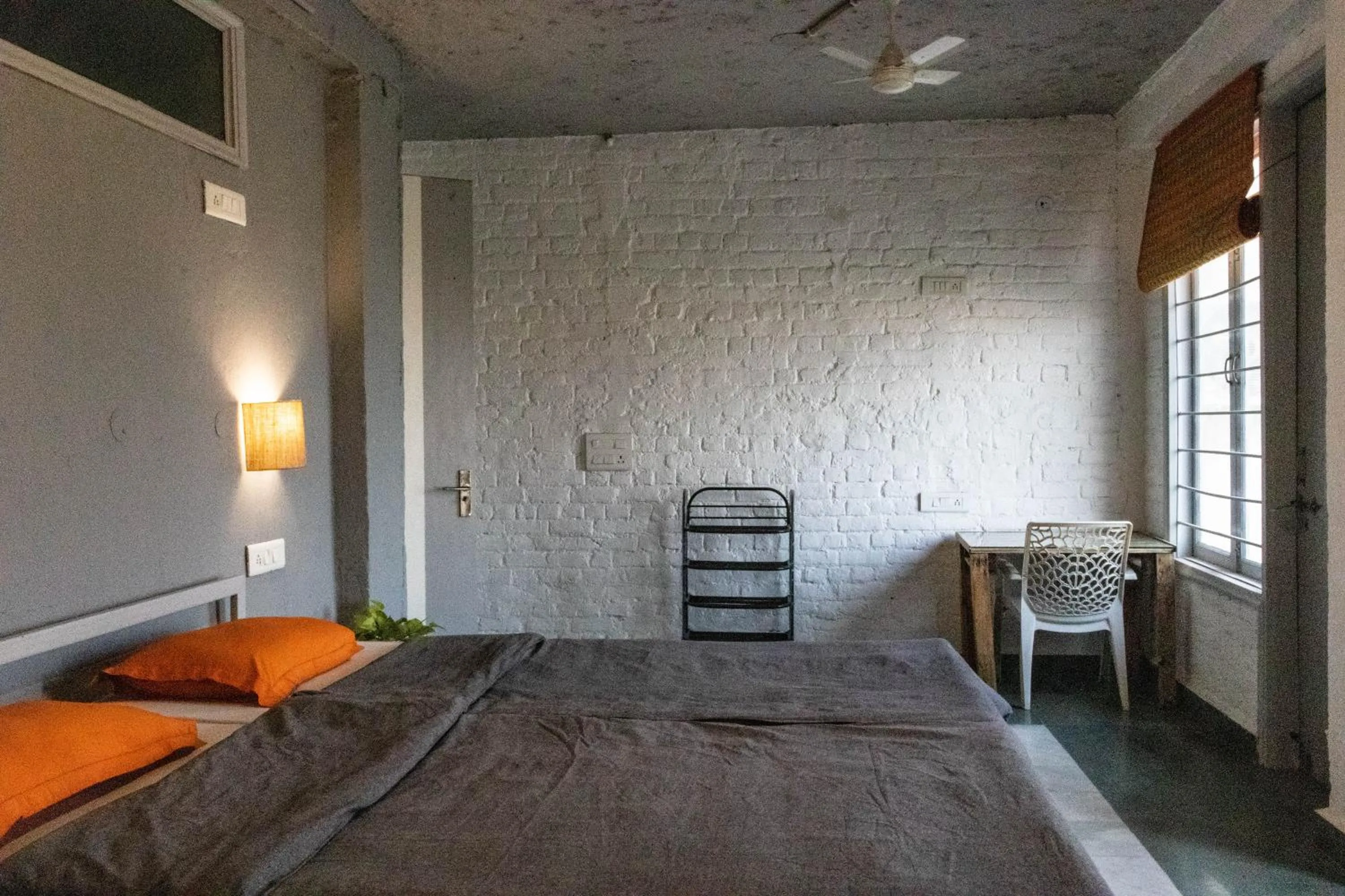 Bed in JHouse near Bhikaji