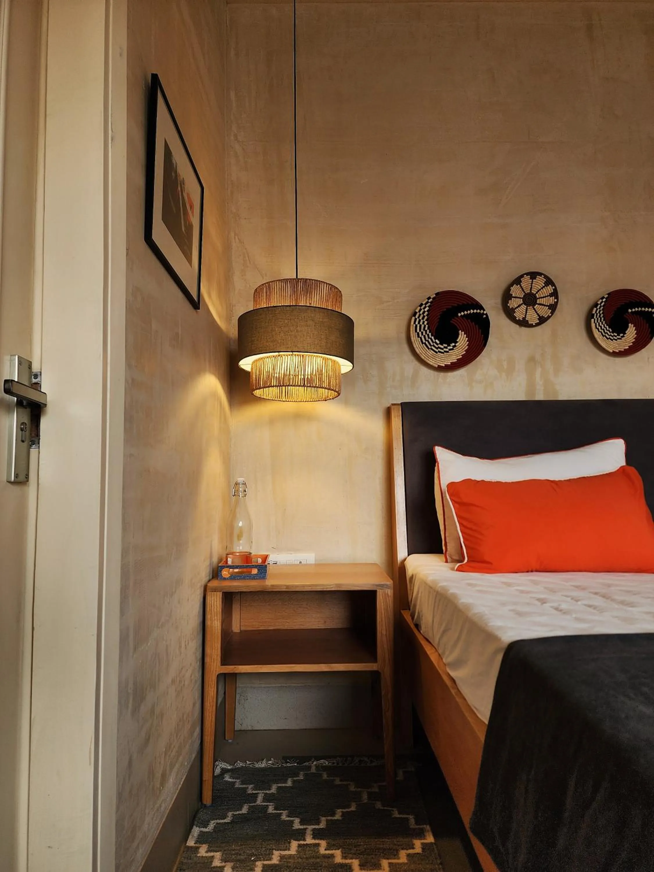 Bed in JHouse near Bhikaji