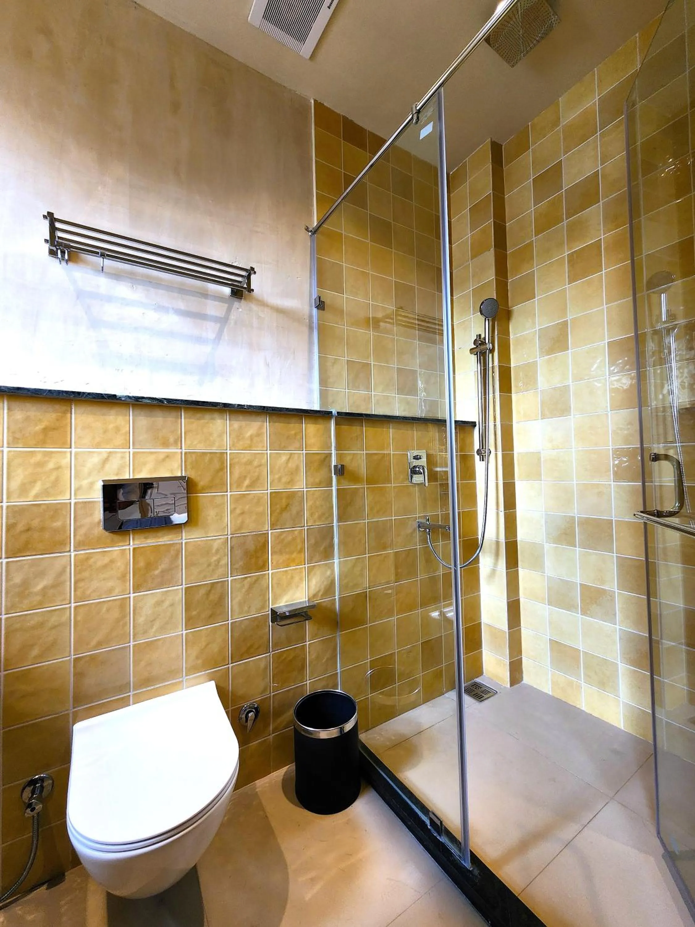 Shower in JHouse near Bhikaji