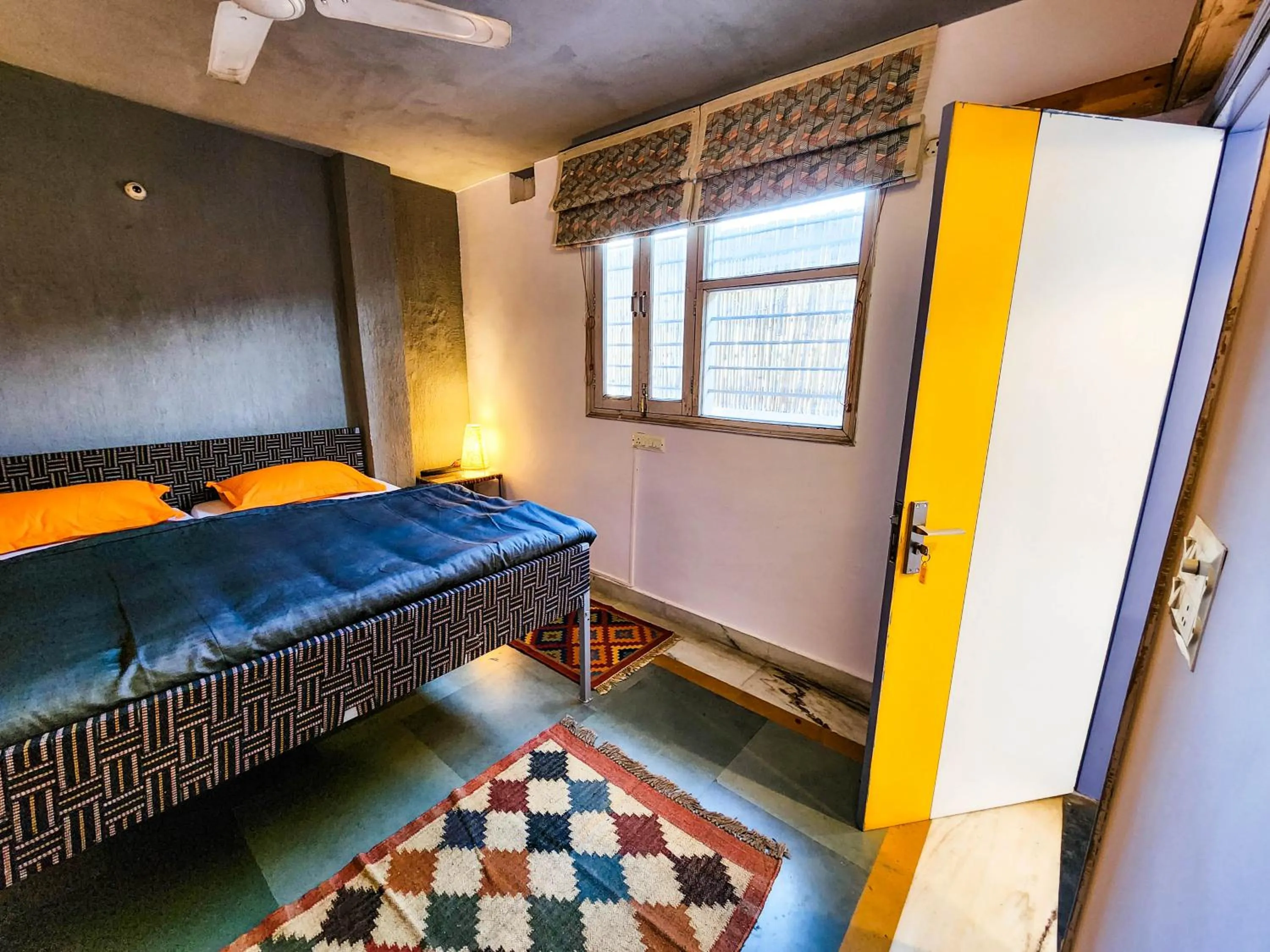 Bed in JHouse near Bhikaji