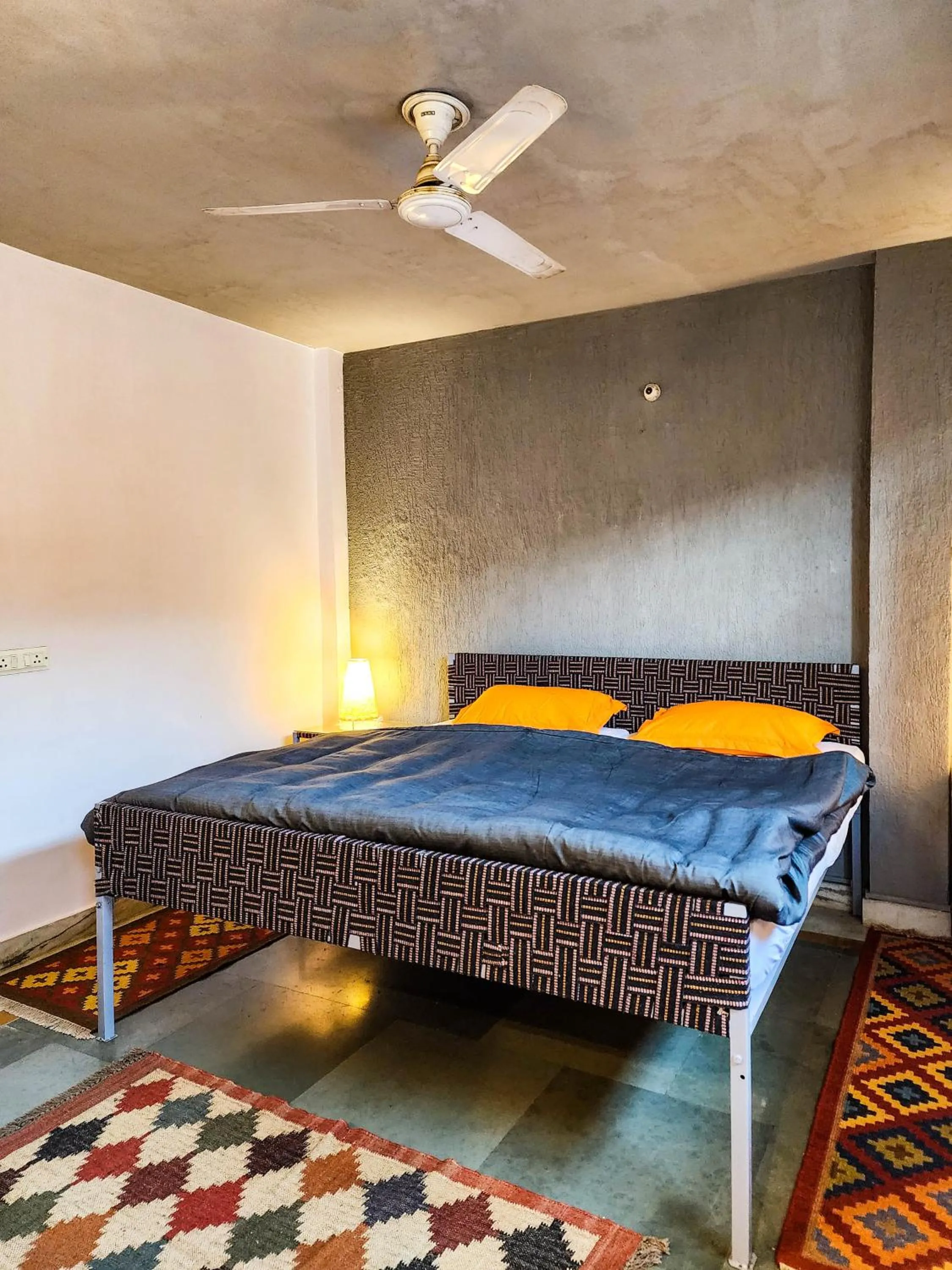 Bed in JHouse near Bhikaji