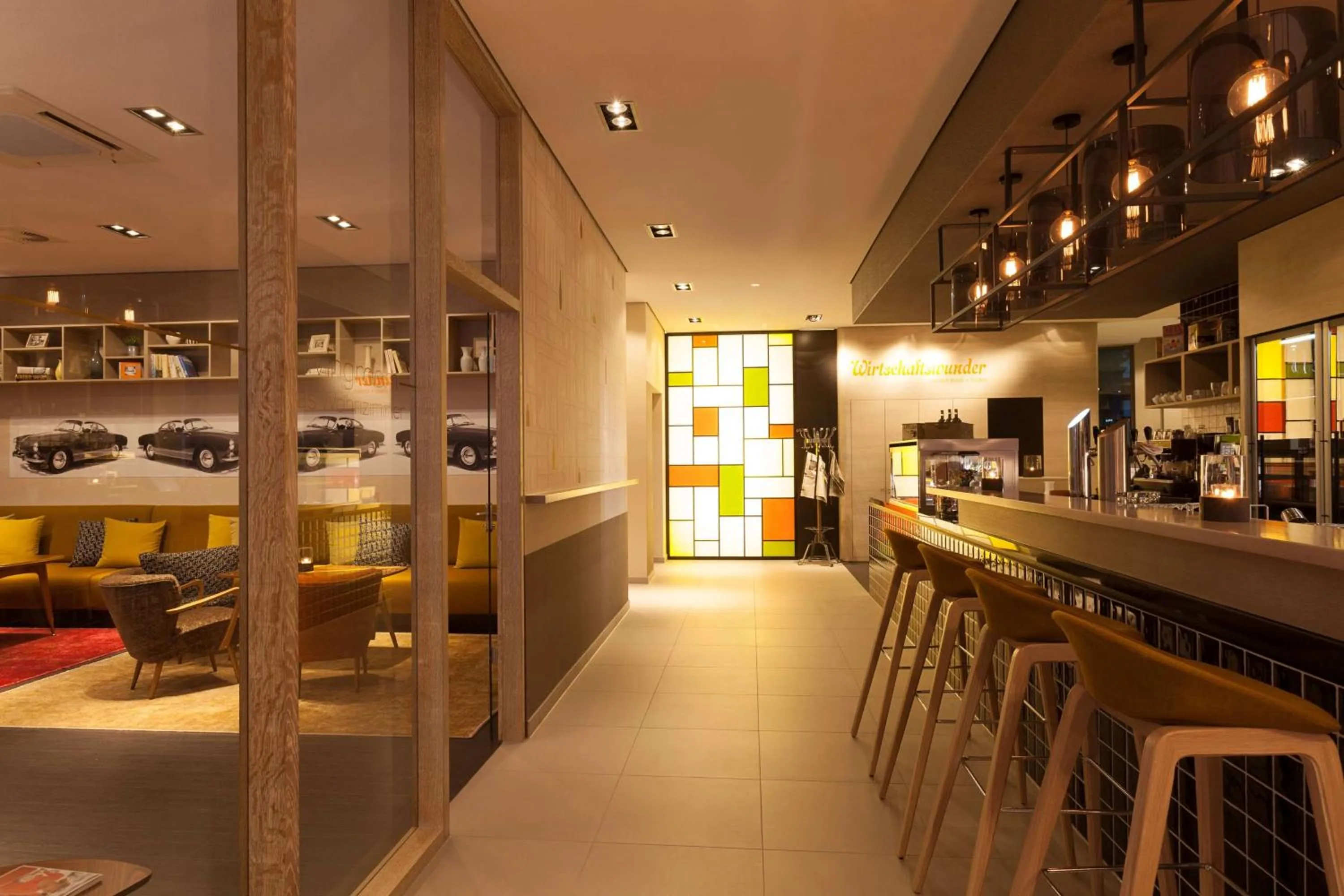 Living room in Vienna House Easy by Wyndham Osnabrück City & Apartments