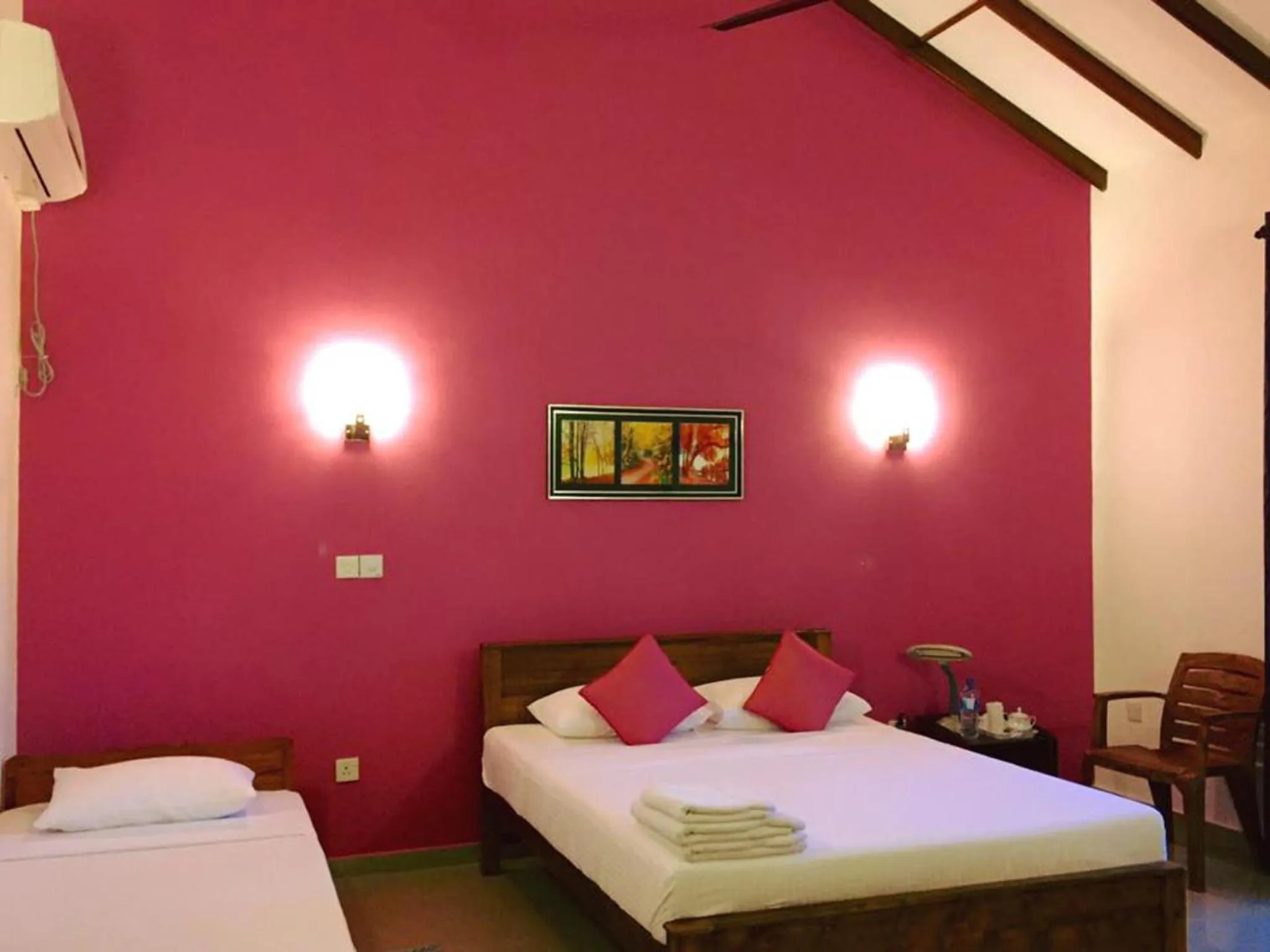 Bed in Ziegler Cottage