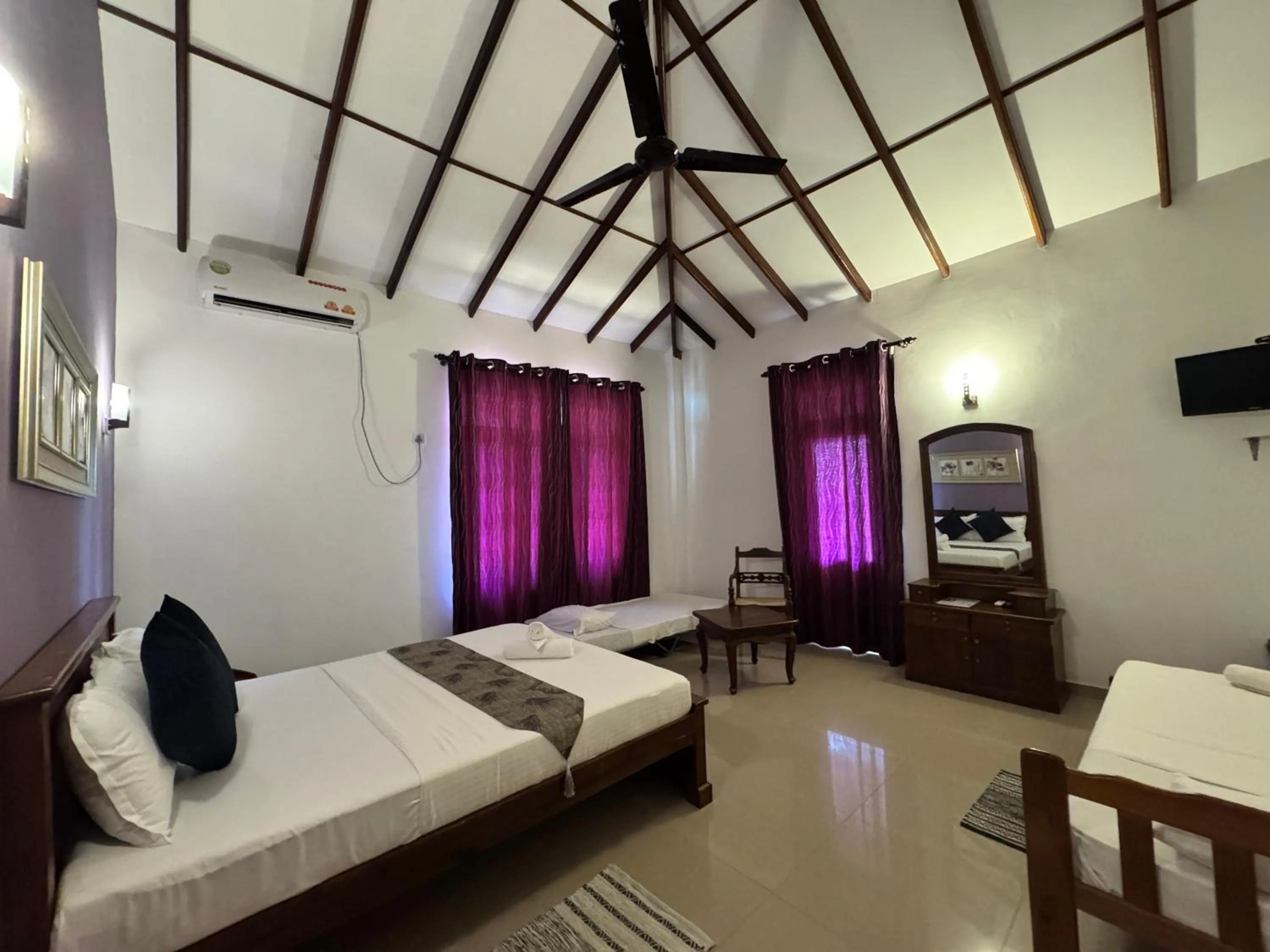 Bed in Ziegler Cottage