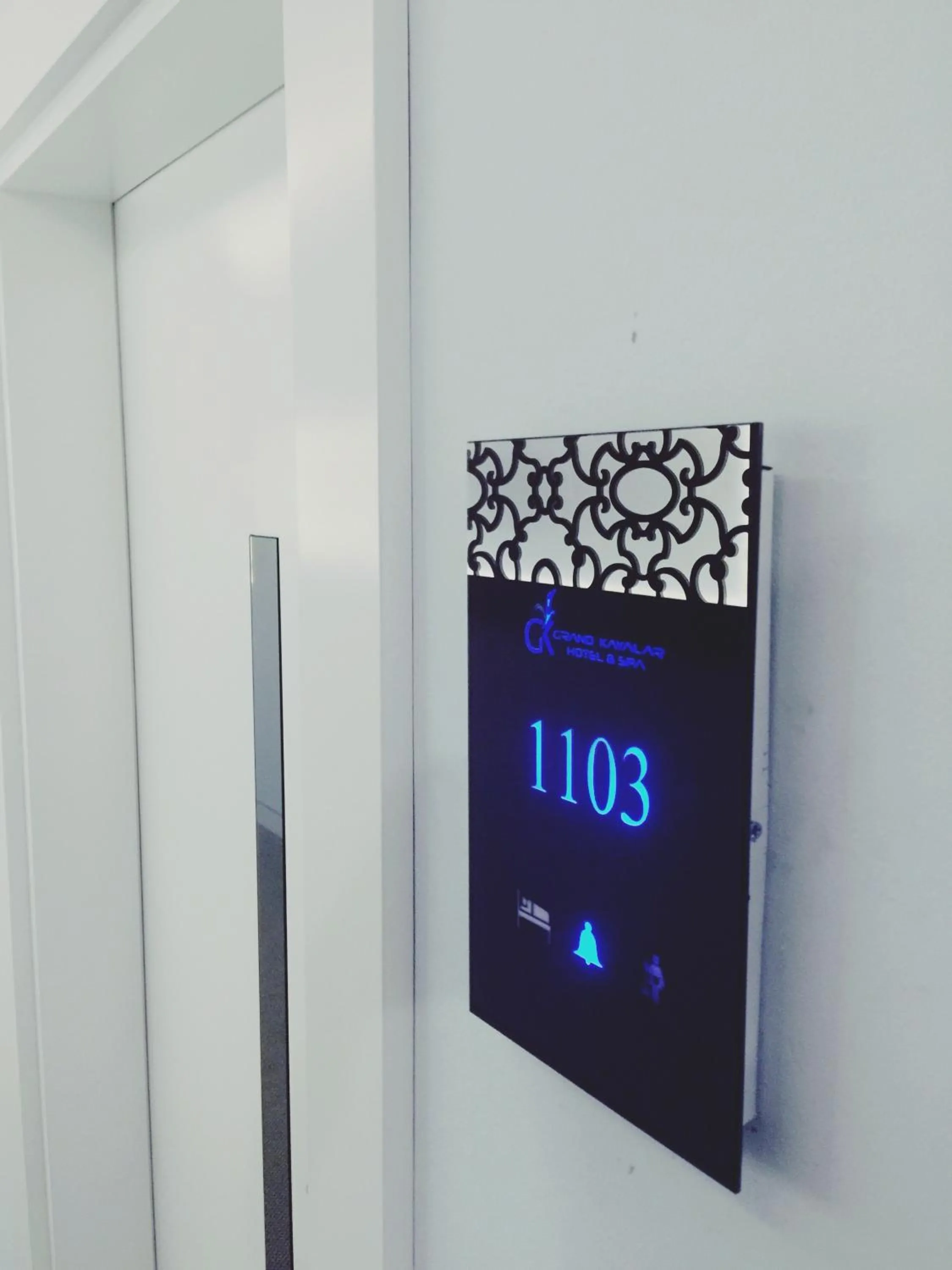 Decorative detail in Grand Kayalar Hotel