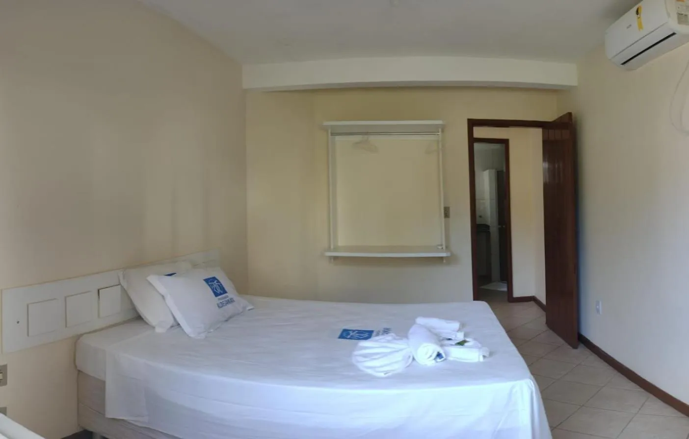 Bed in Pousada Aldeia Mar